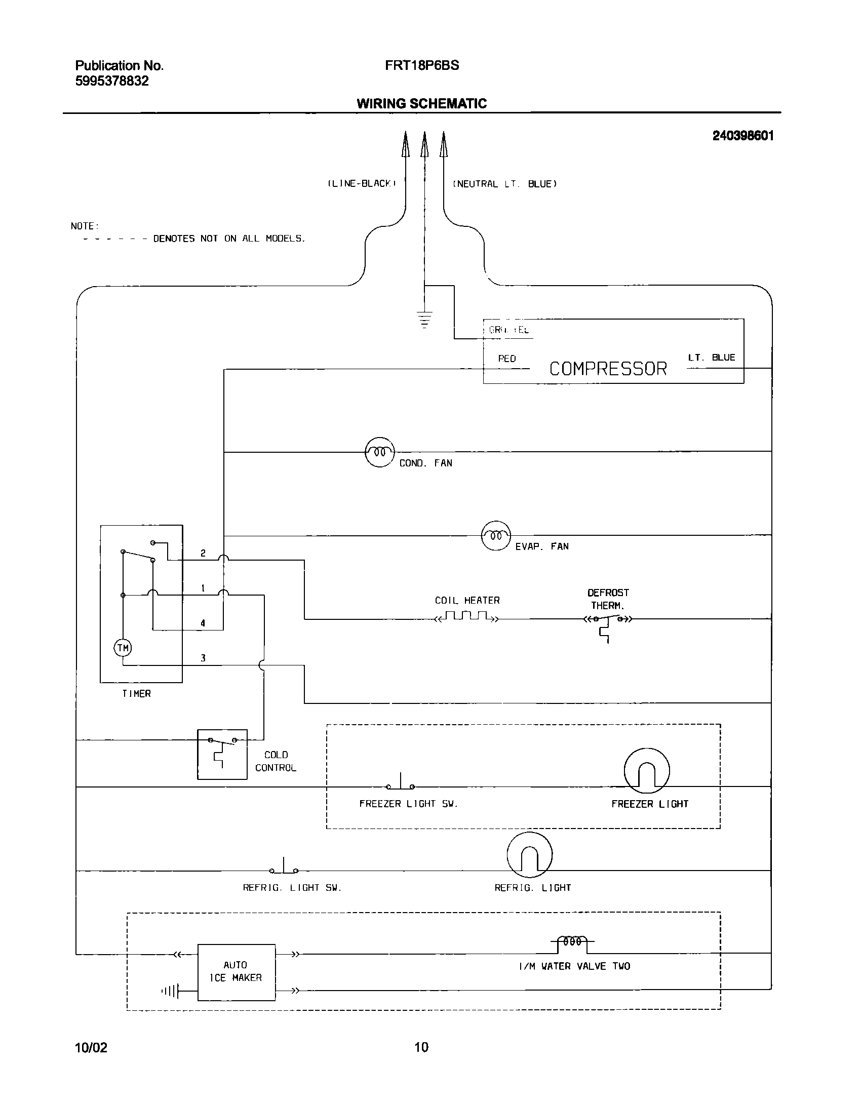 10 - WIRING SCHEMATIC