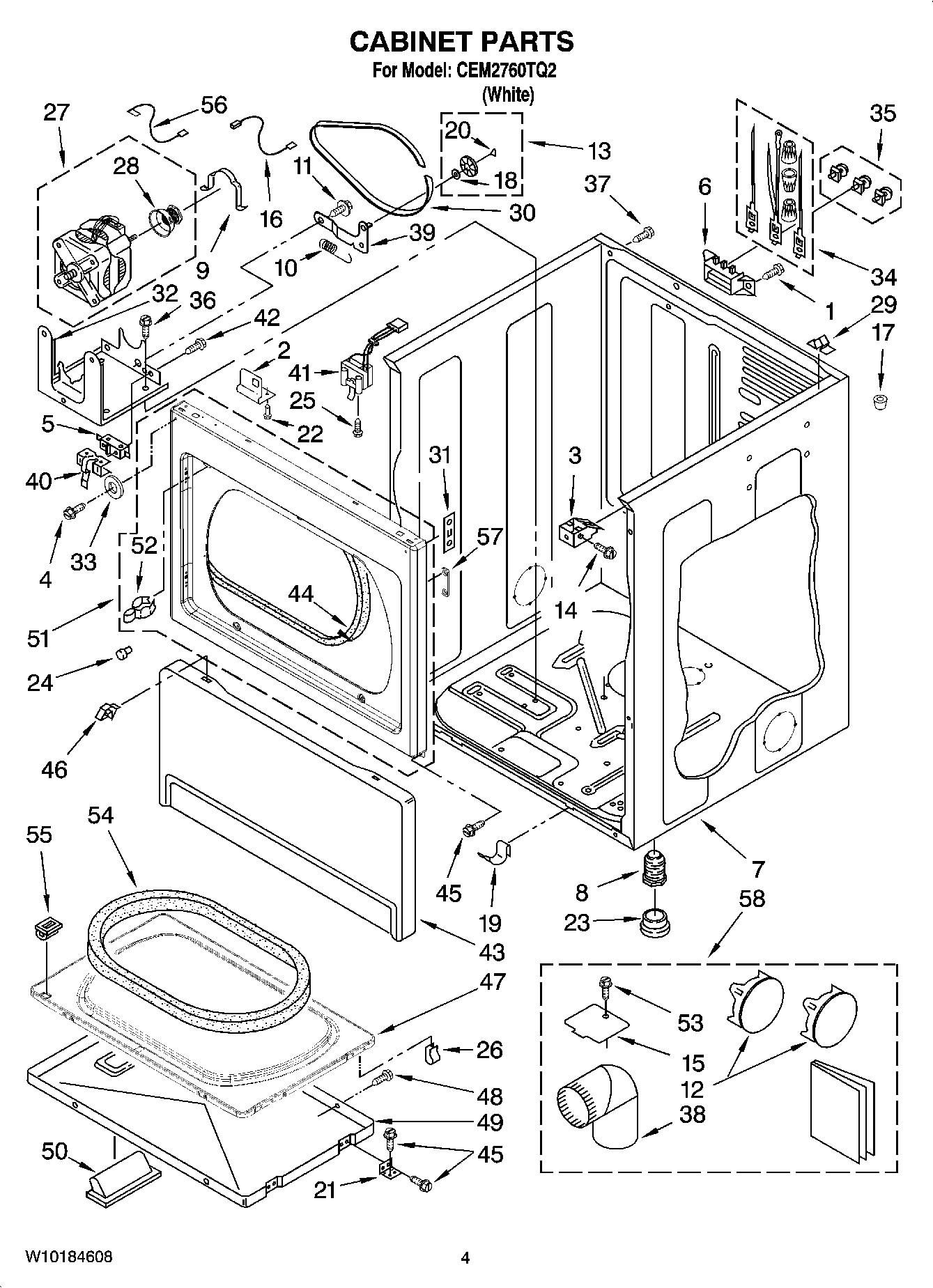 02 - CABINET PARTS