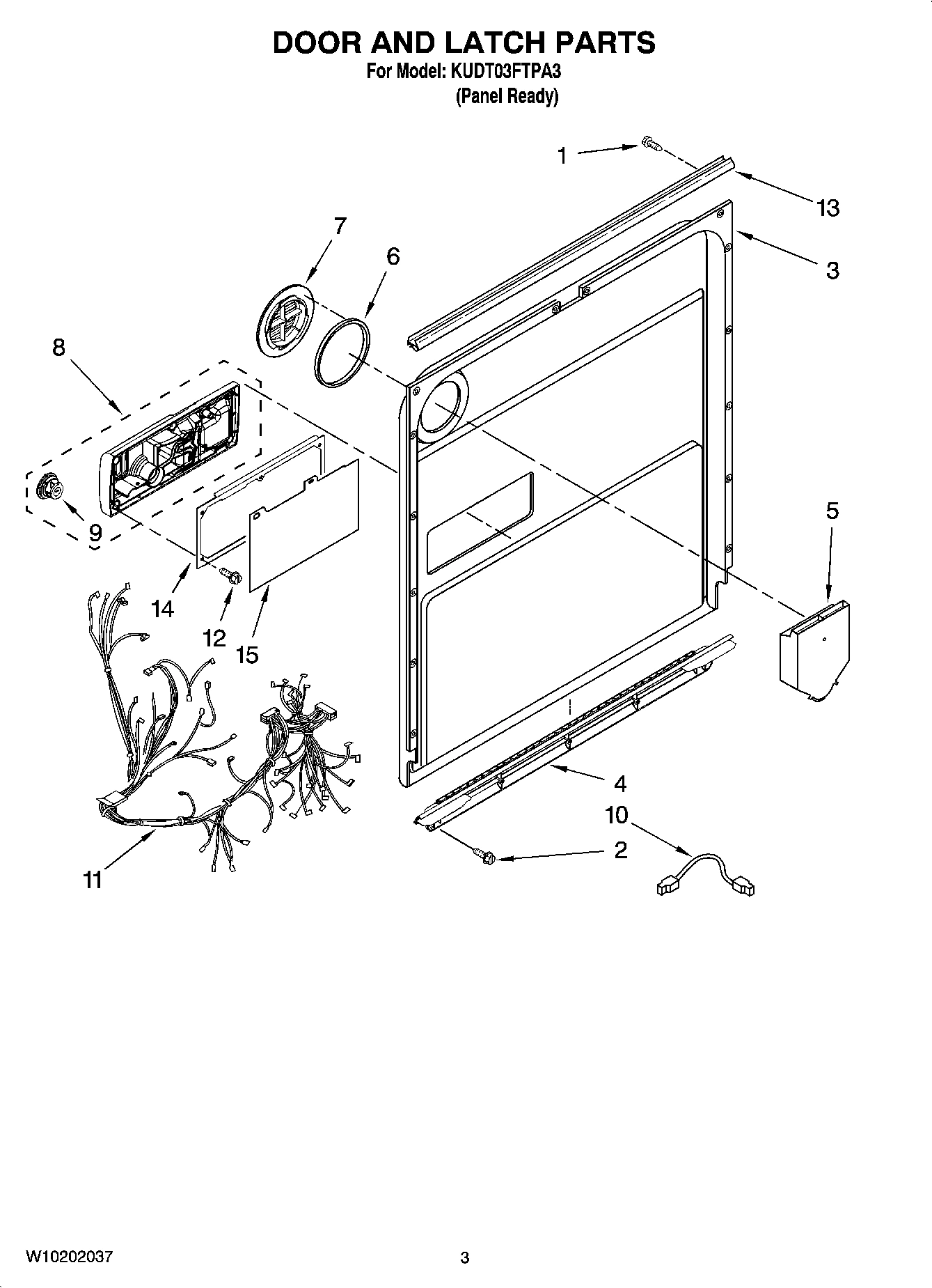 03 - DOOR AND LATCH PARTS