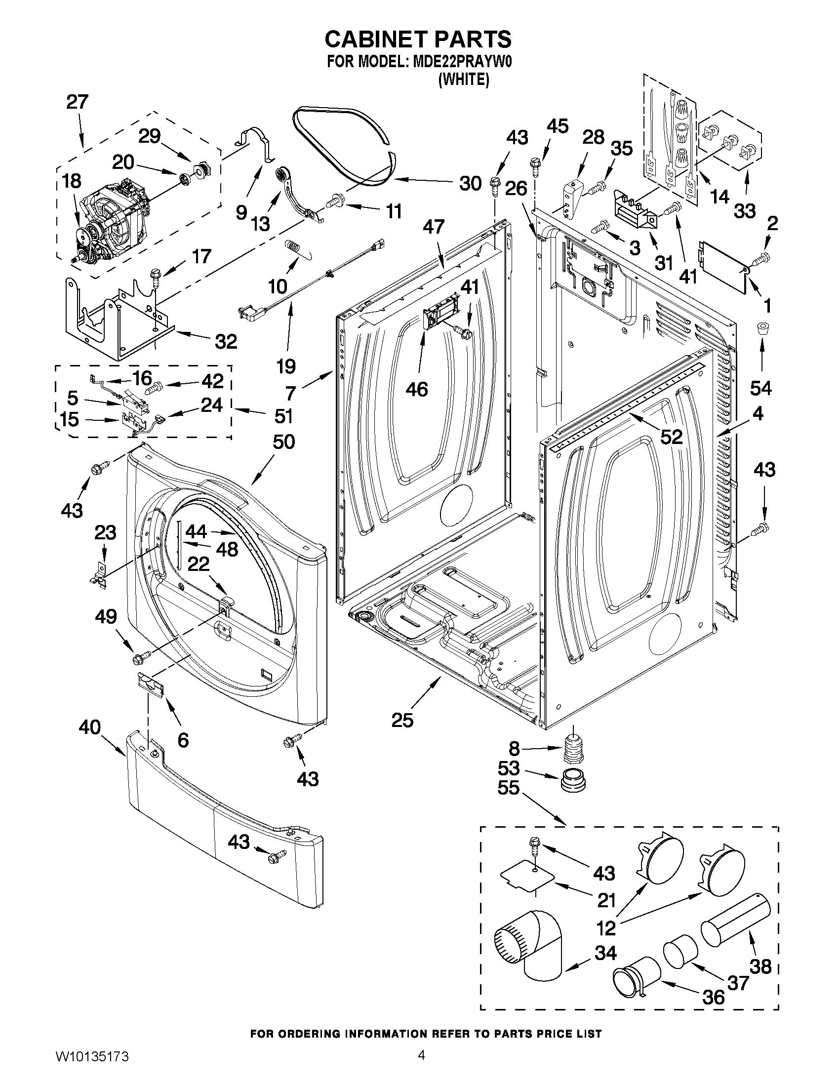 02 - CABINET PARTS