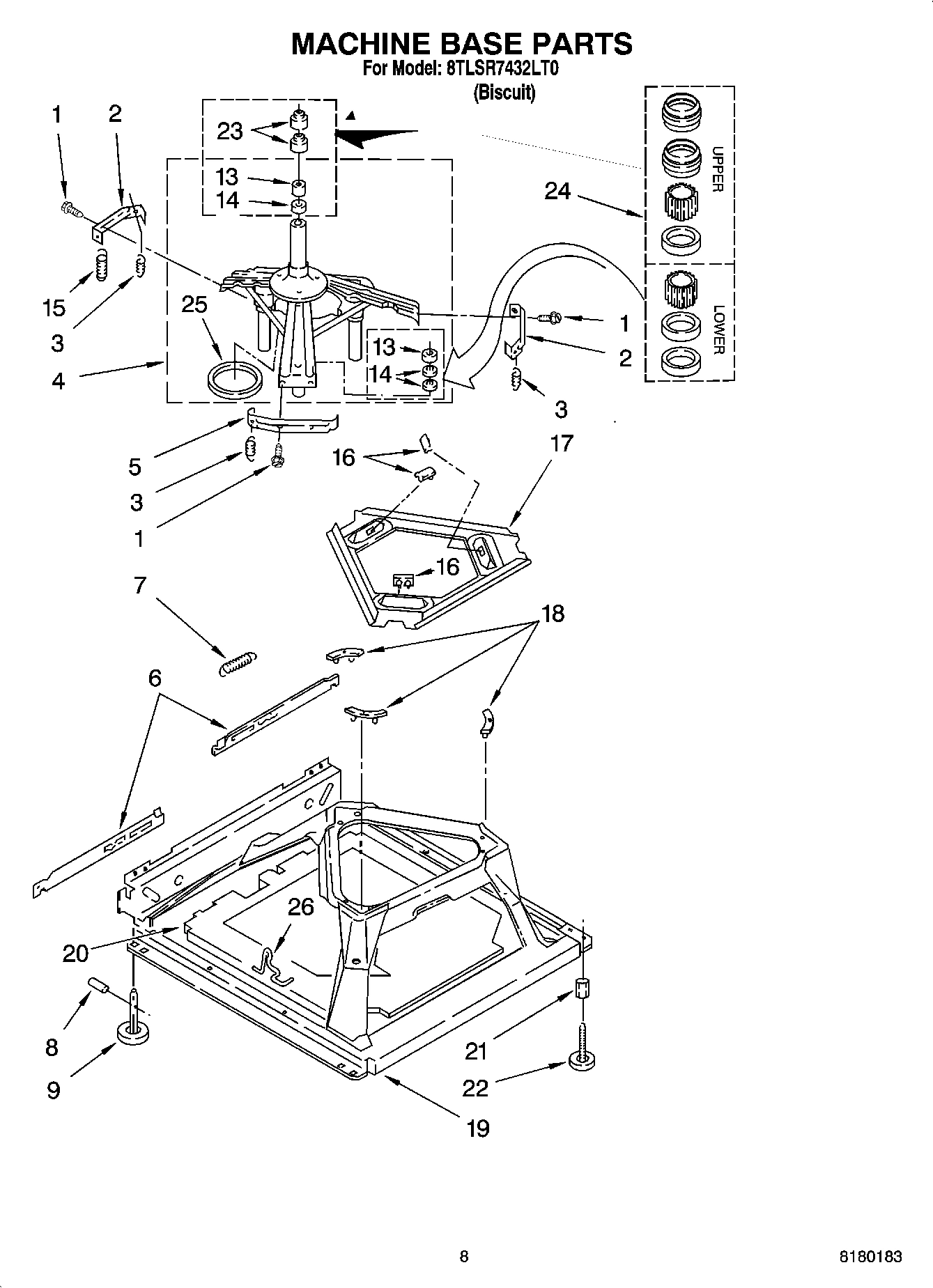 05 - MACHINE BASE PARTS