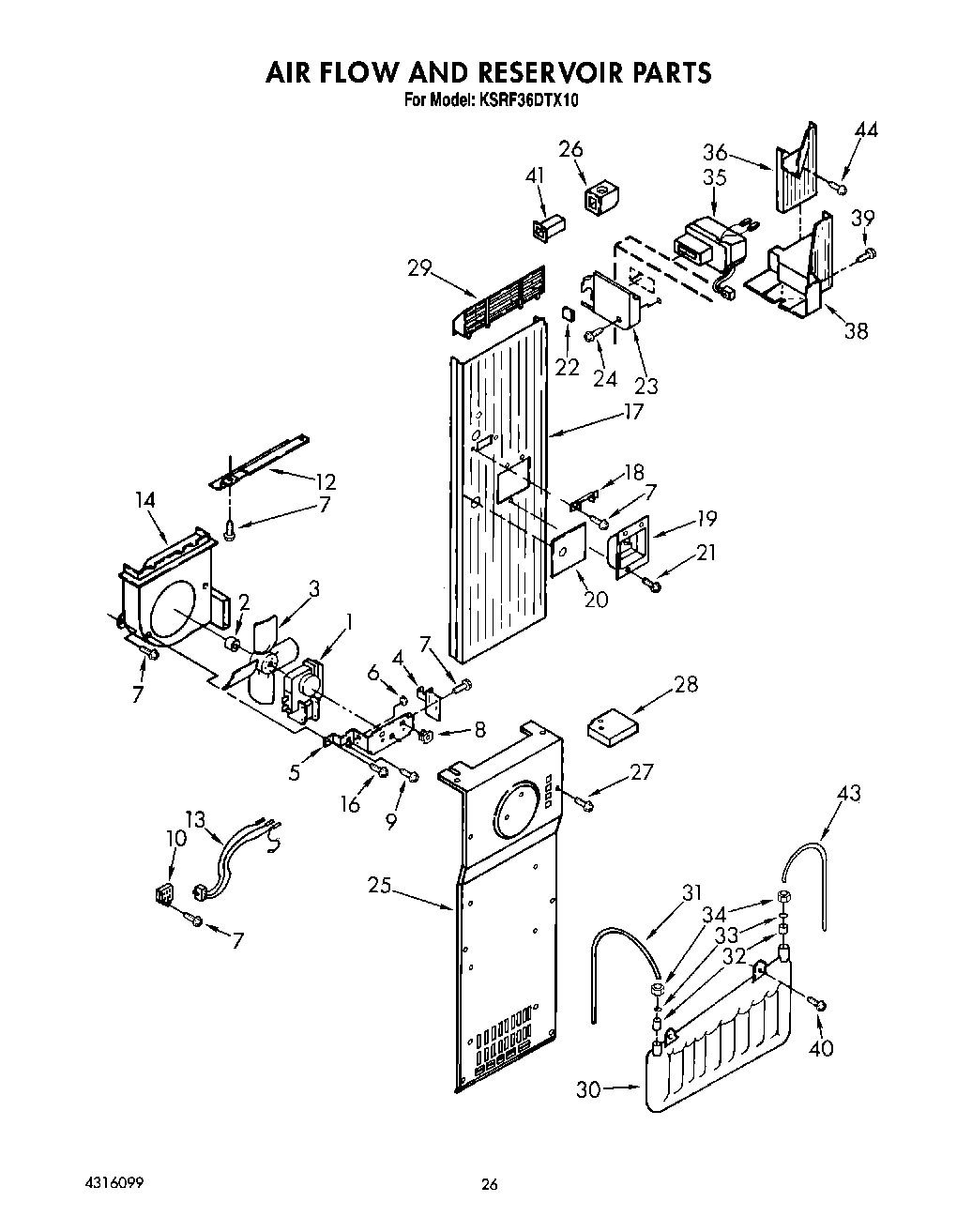 15 - AIR FLOW AND RESERVOIR