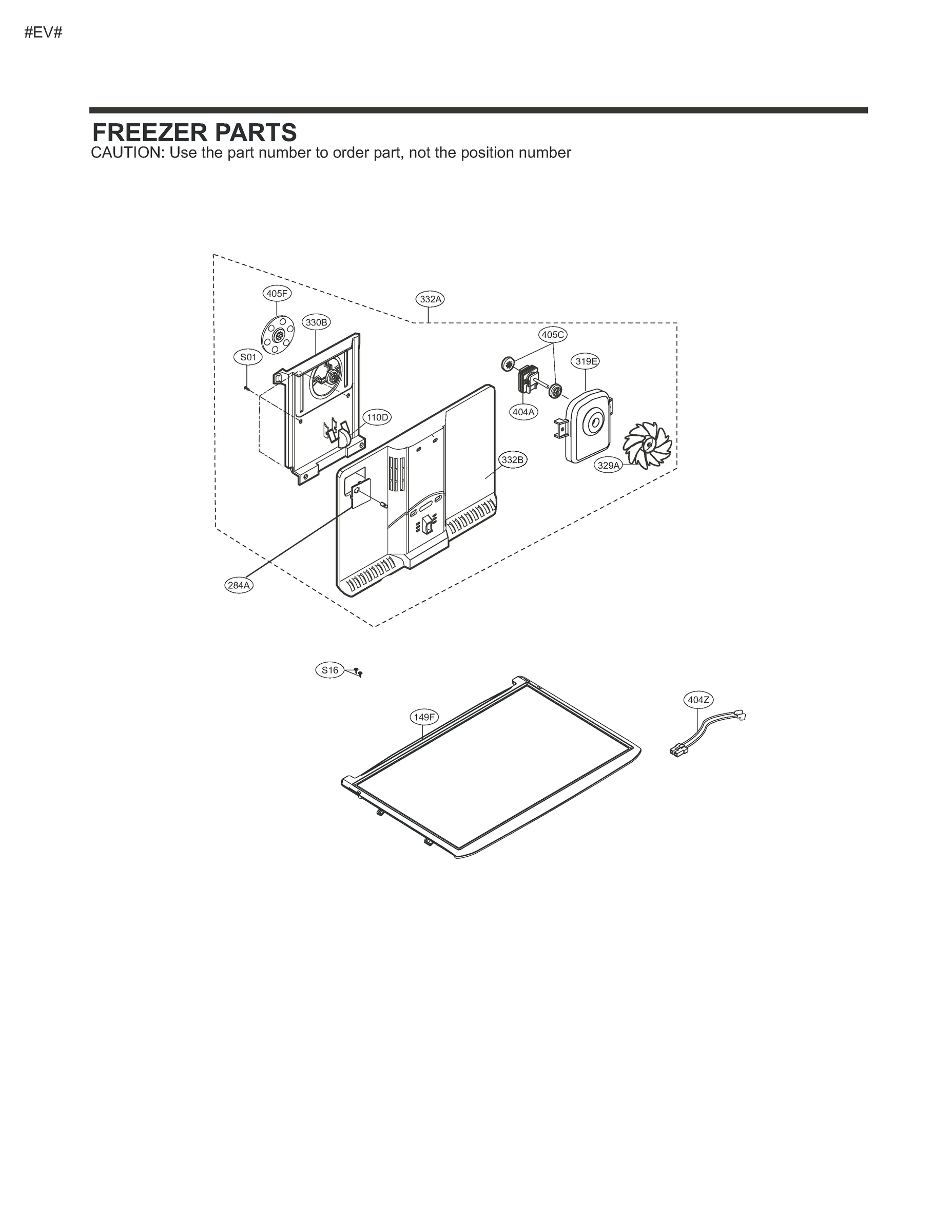 FREEZER PARTS