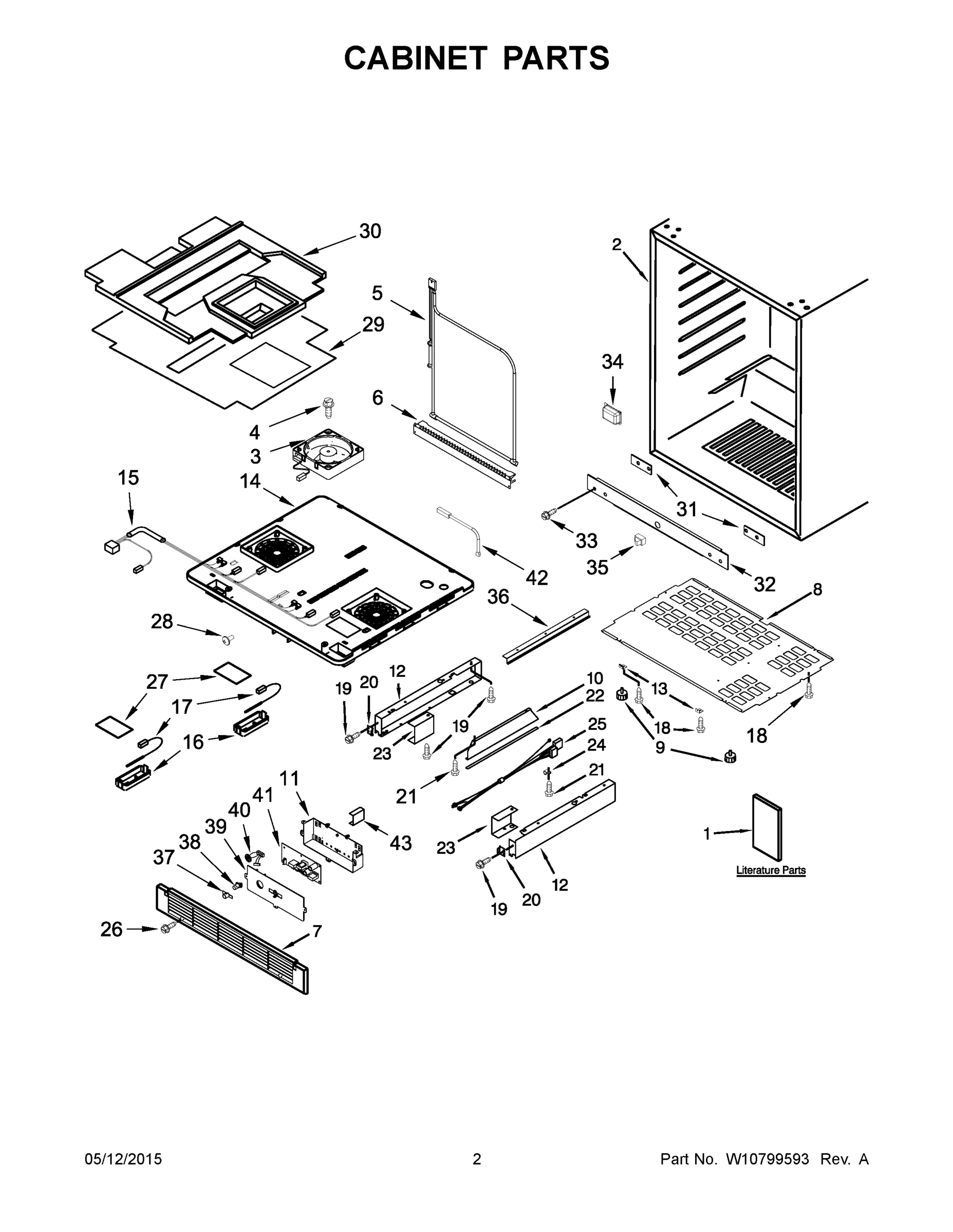 02 - CABINET PARTS