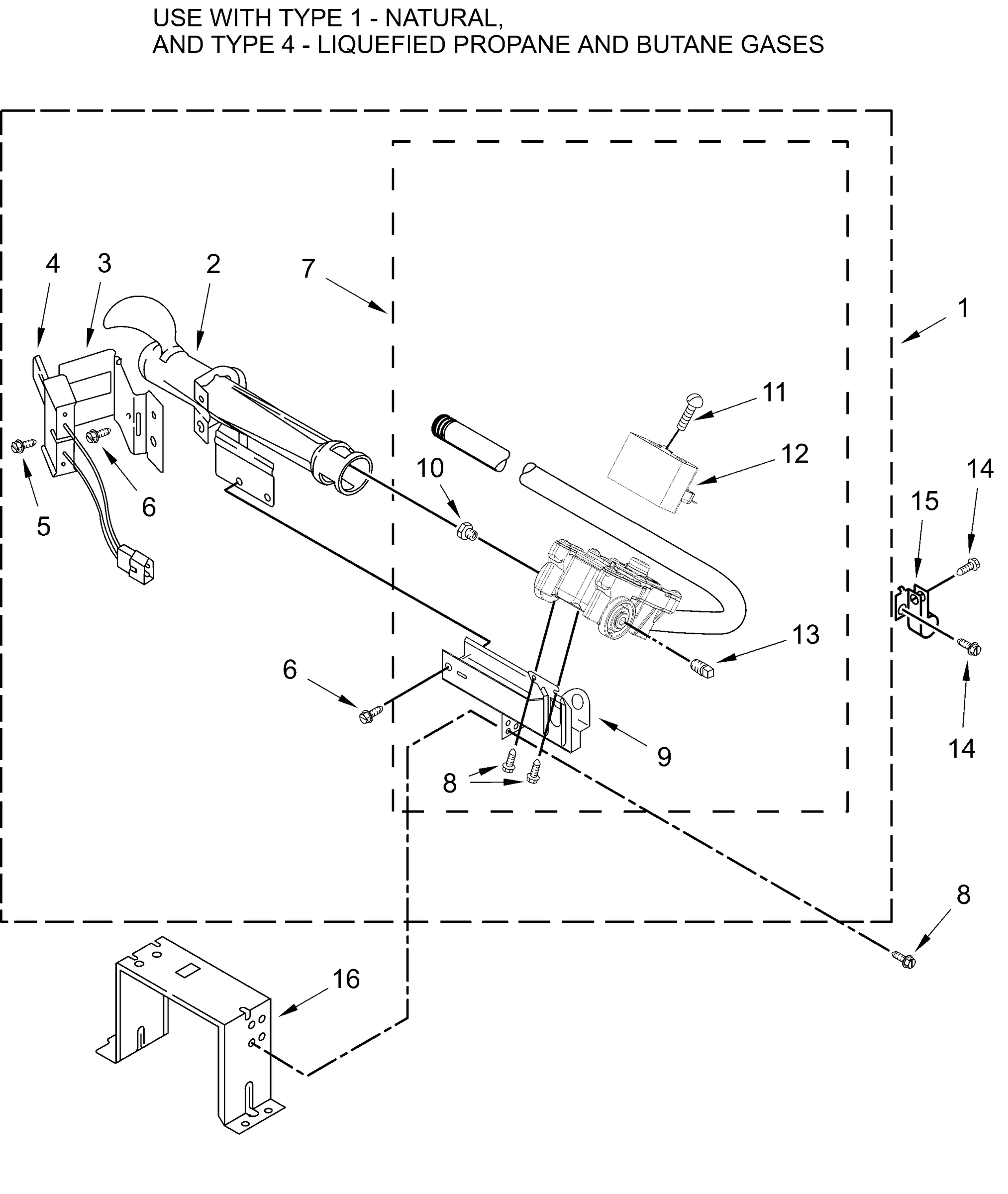 BURNER ASSEMBLY PARTS