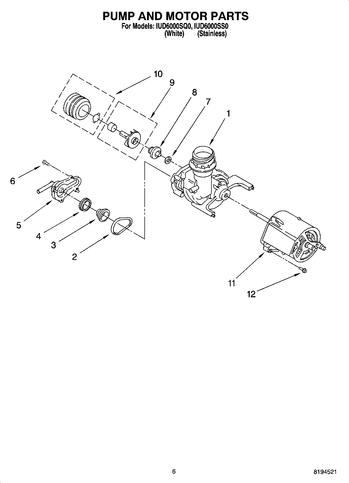 05 - PUMP AND MOTOR PARTS