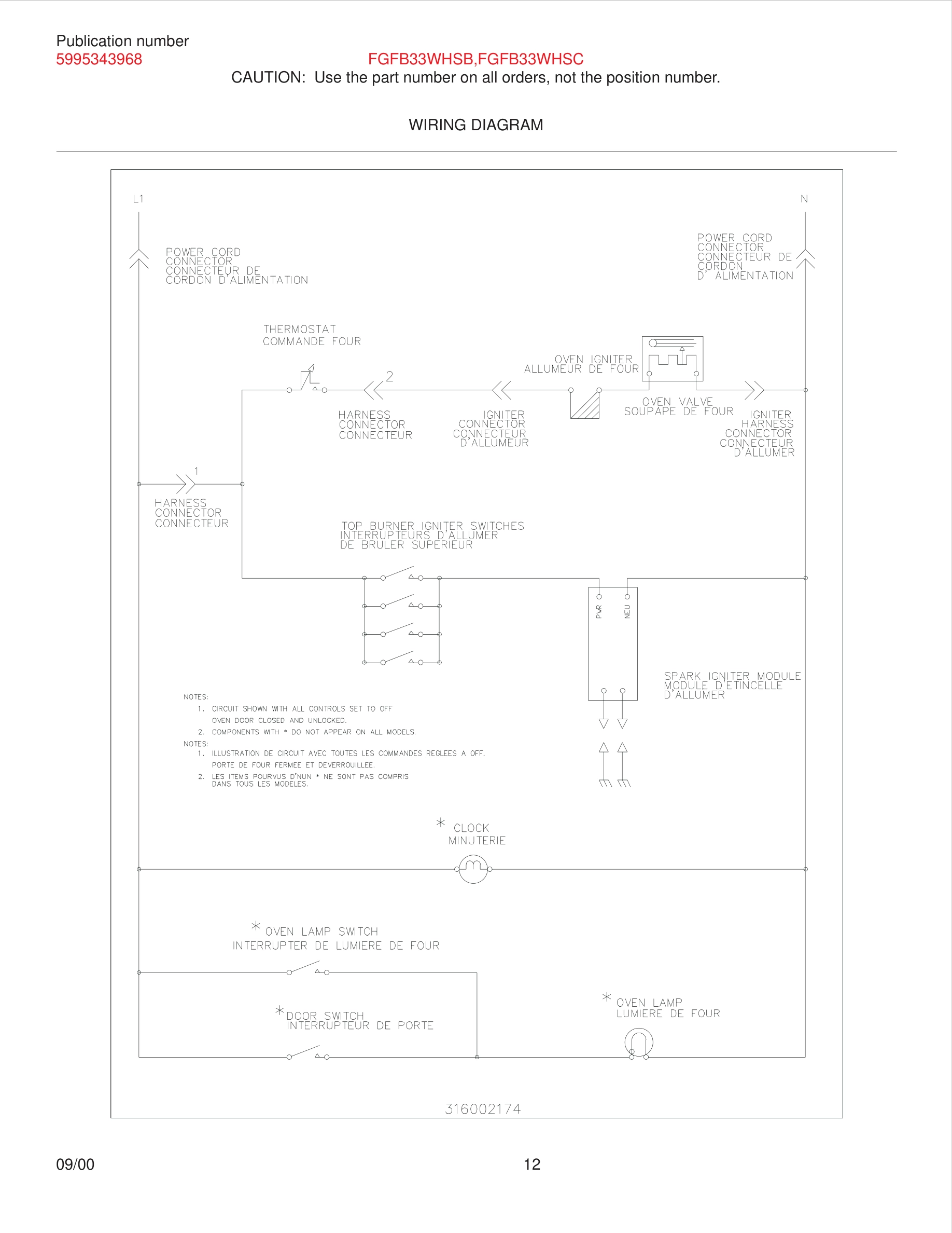 12 - WIRING DIAGRAM