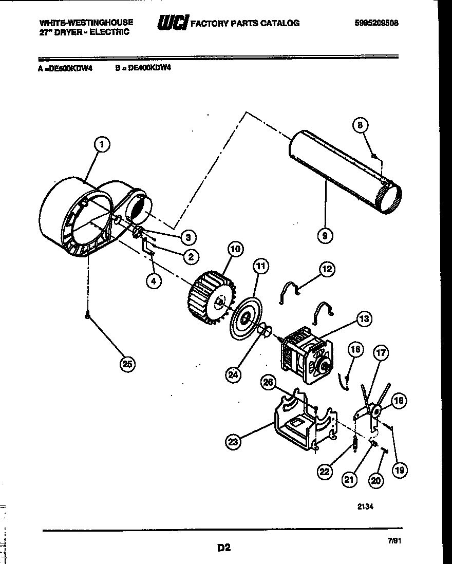 05 - BLOWER AND DRIVE PARTS