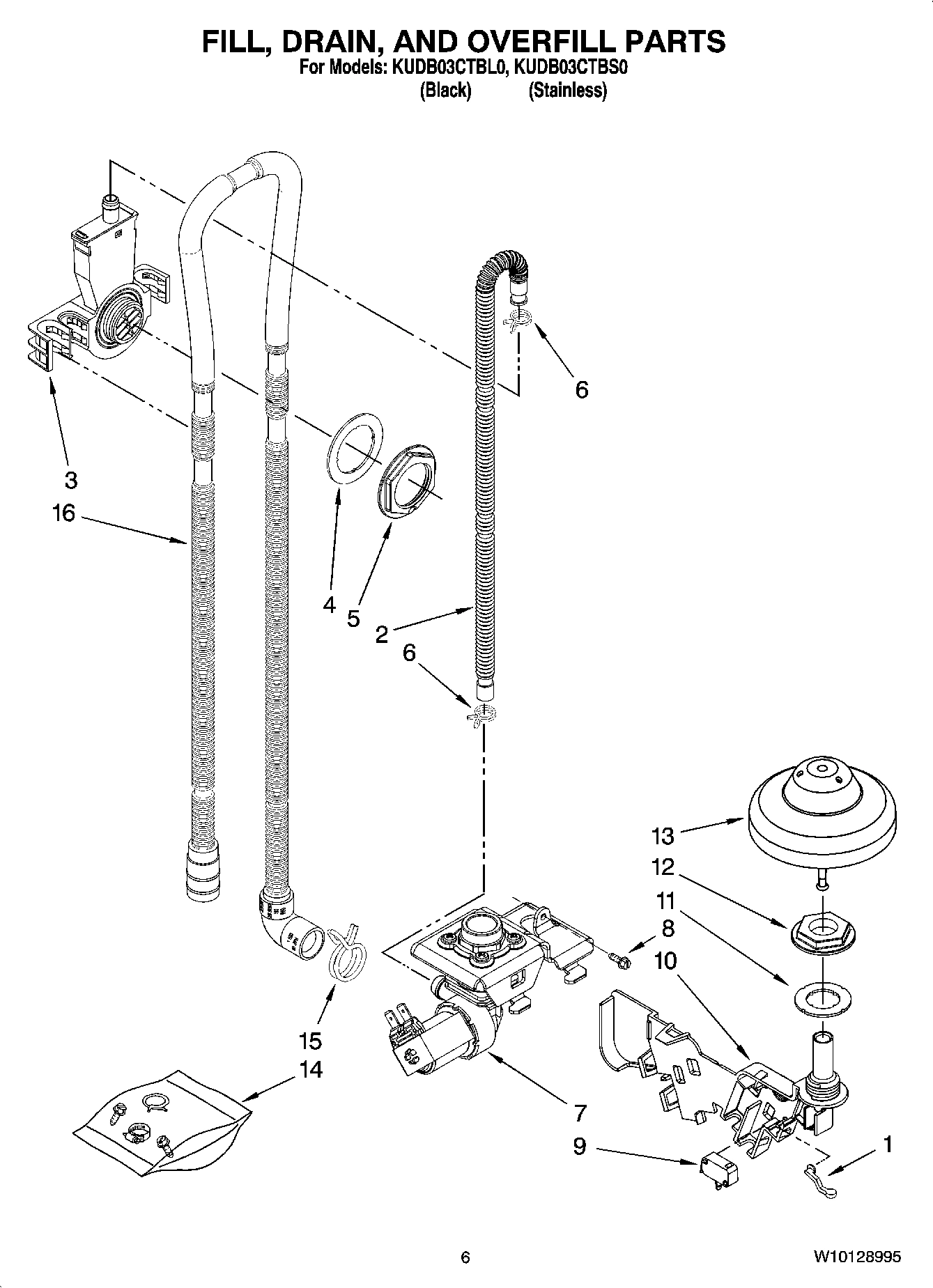 06 - FILL, DRAIN, AND OVERFILL PARTS