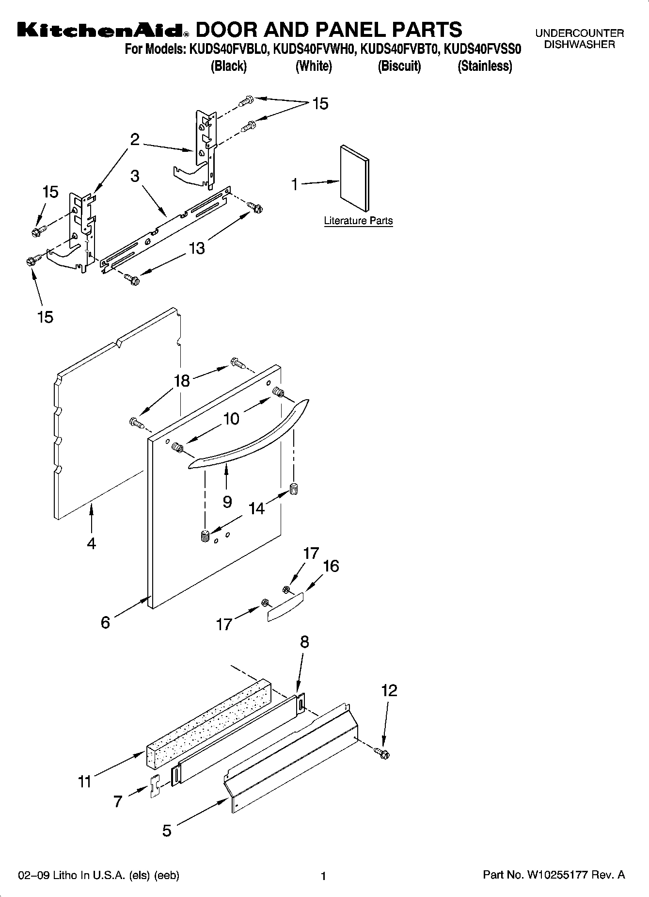 01 - DOOR AND PANEL PARTS