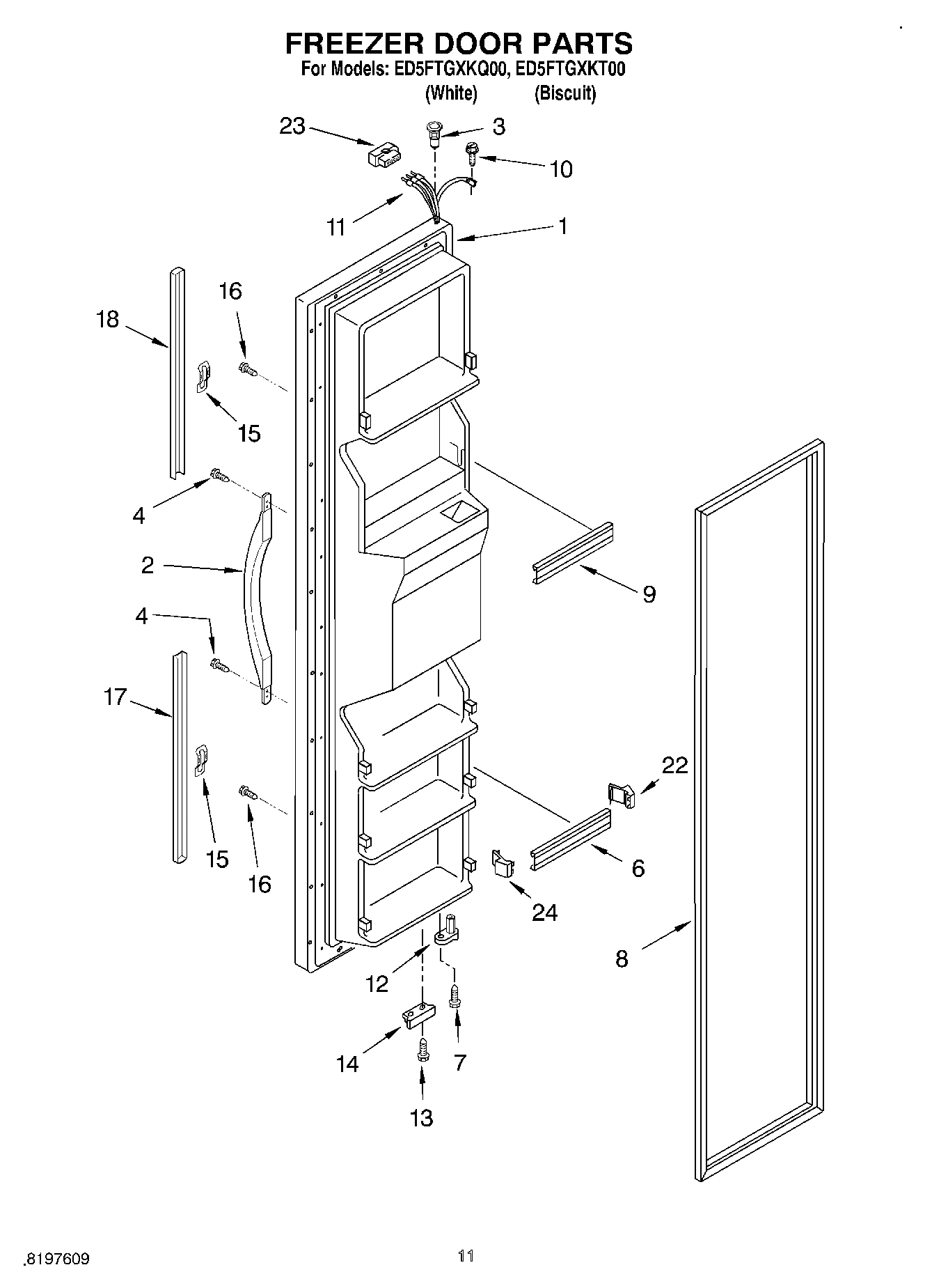 07 - FREEZER DOOR