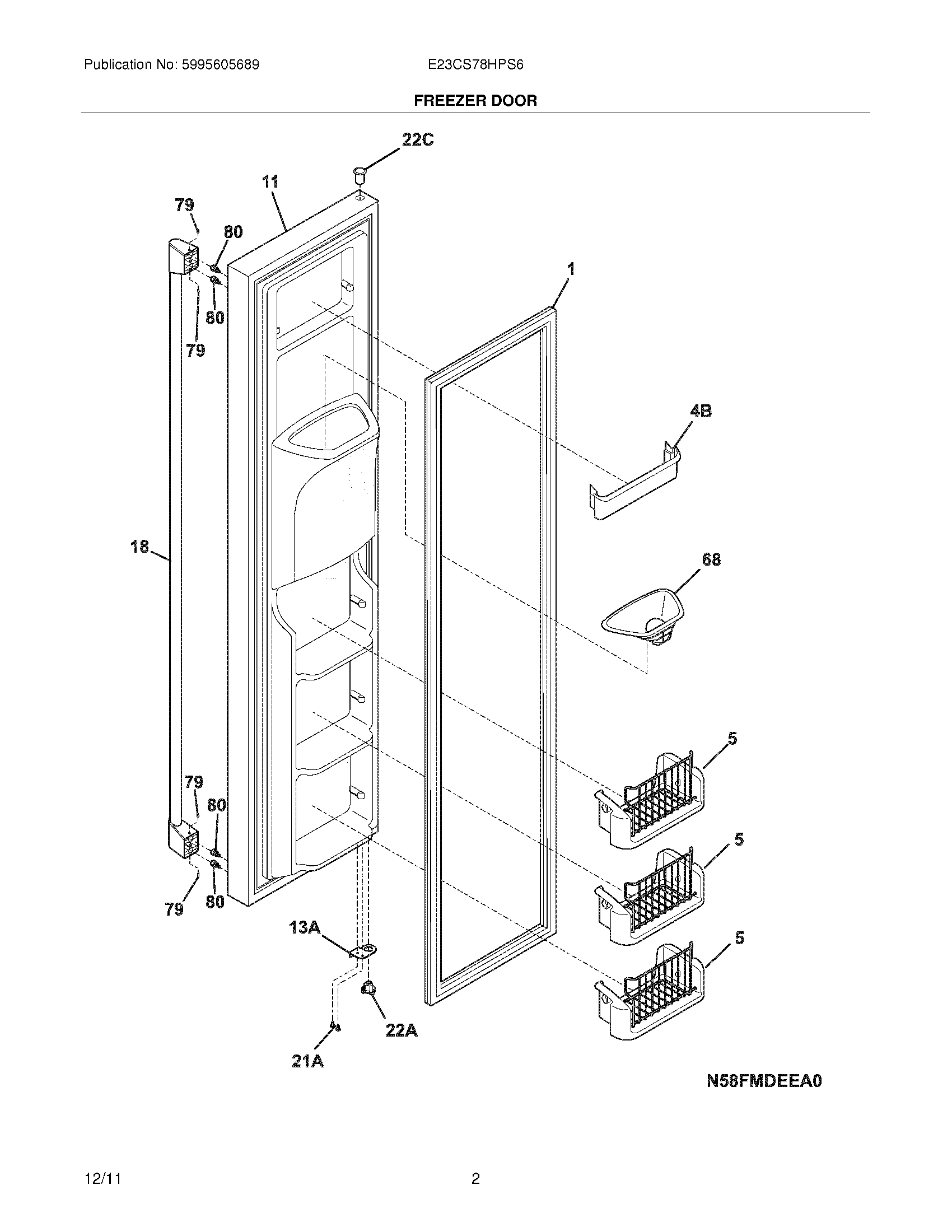 03 - FREEZER DOOR