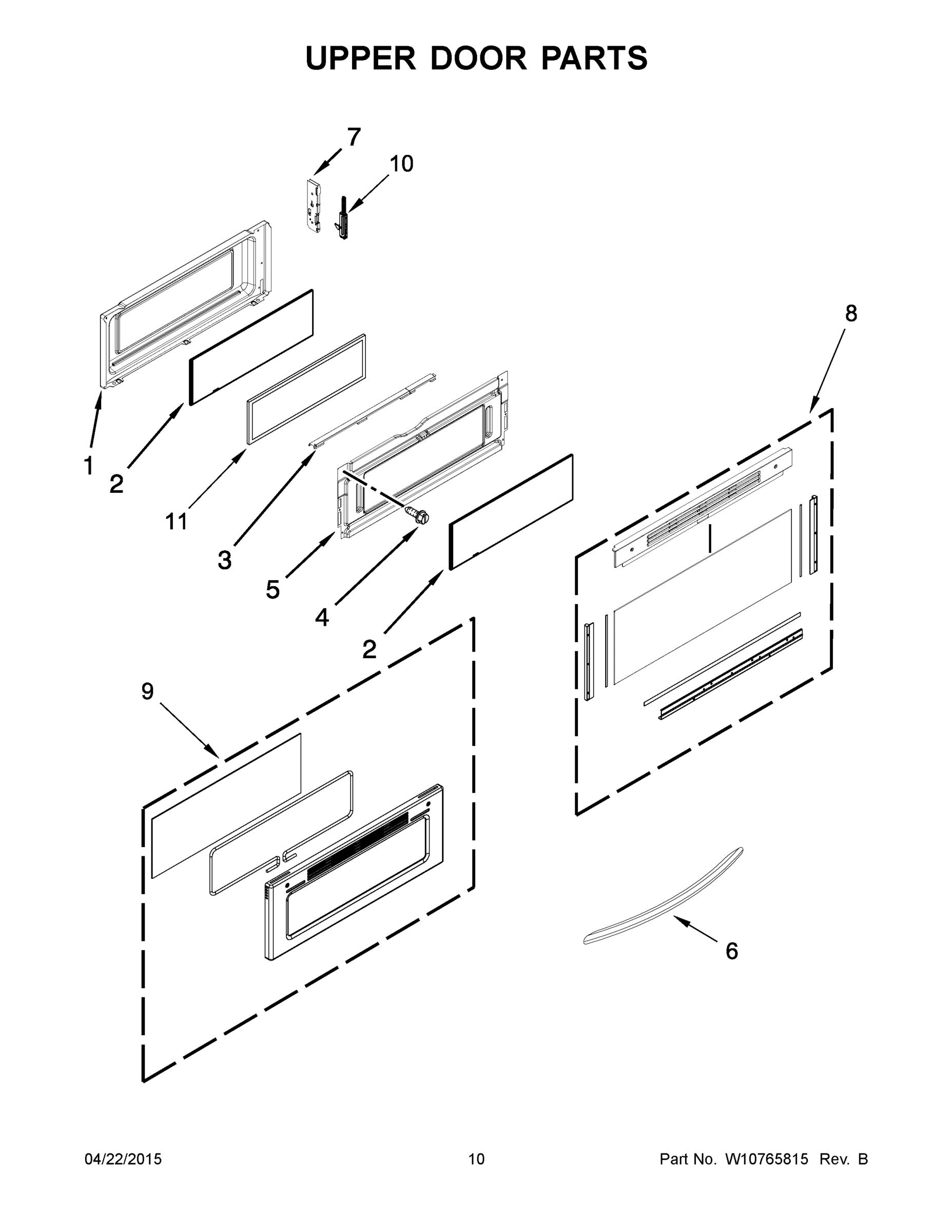 06 - UPPER DOOR PARTS