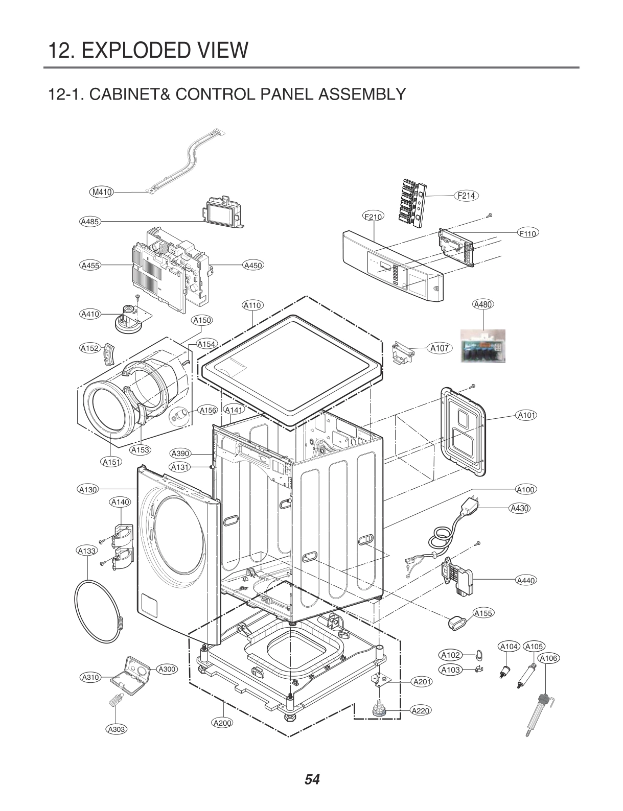 CABINET& CONTROL PANEL ASSEMBLY