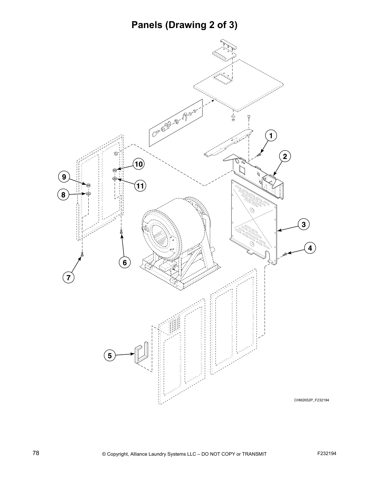 Panels (Drawing 2 of 3)