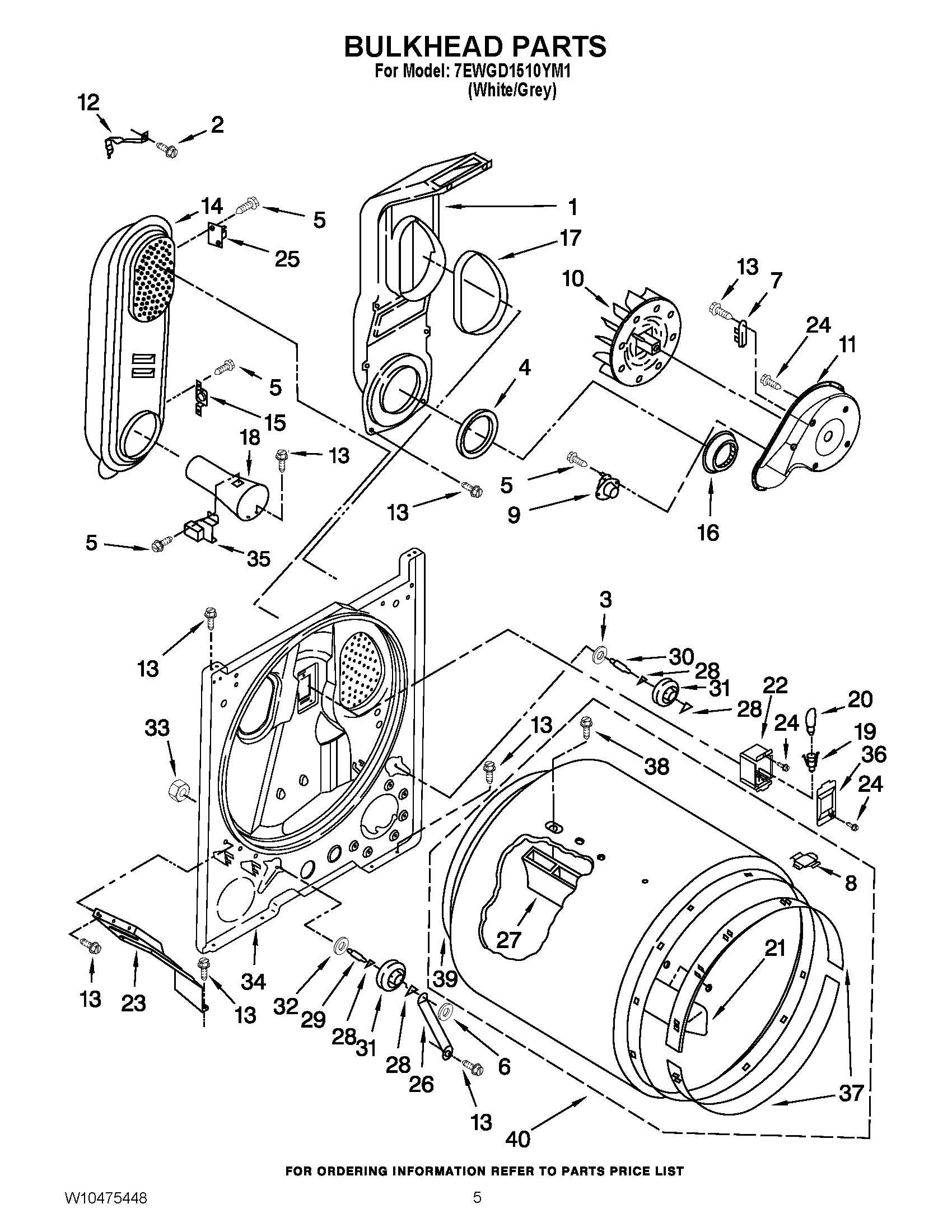 03 - BULKHEAD PARTS
