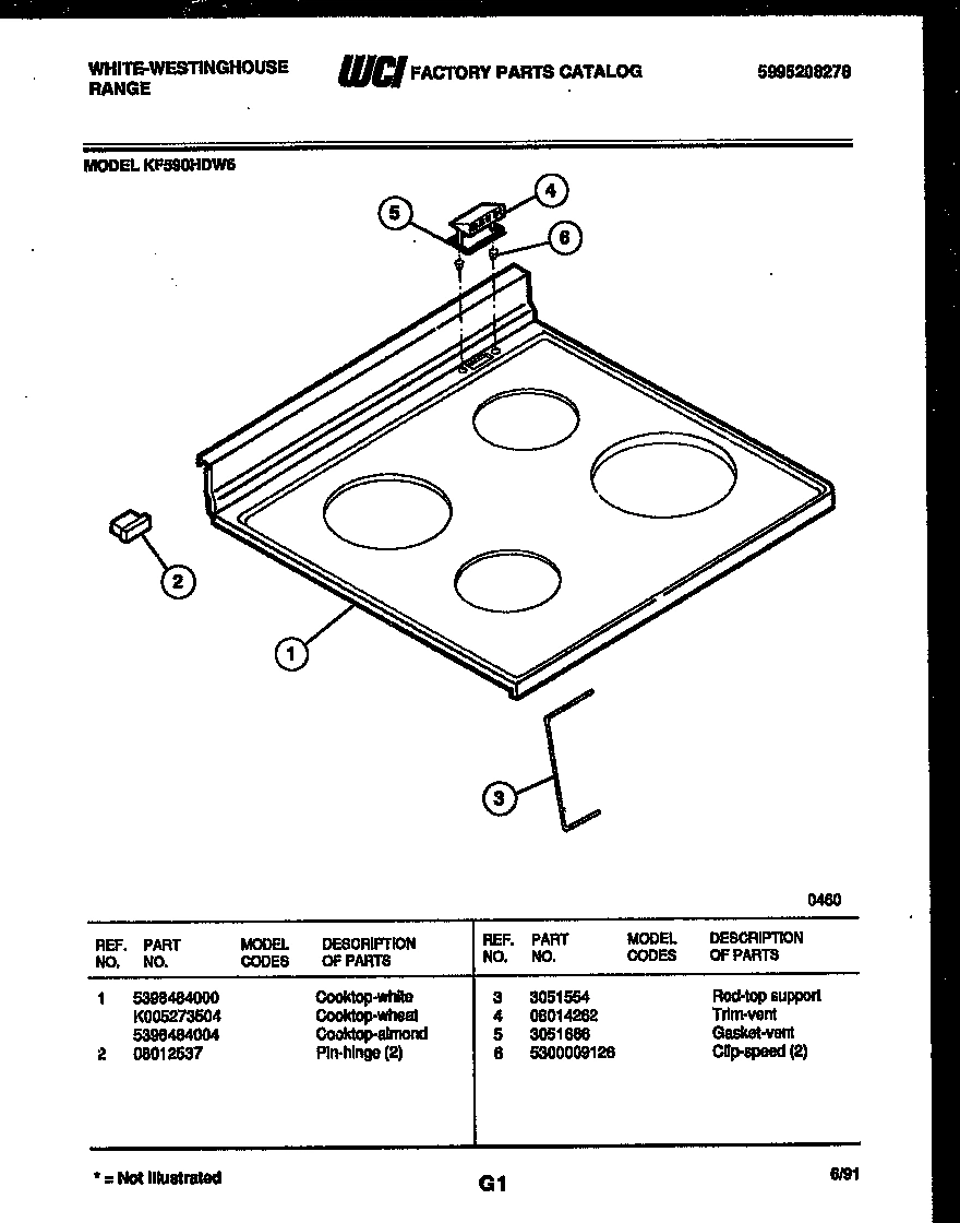 03 - COOKTOP PARTS