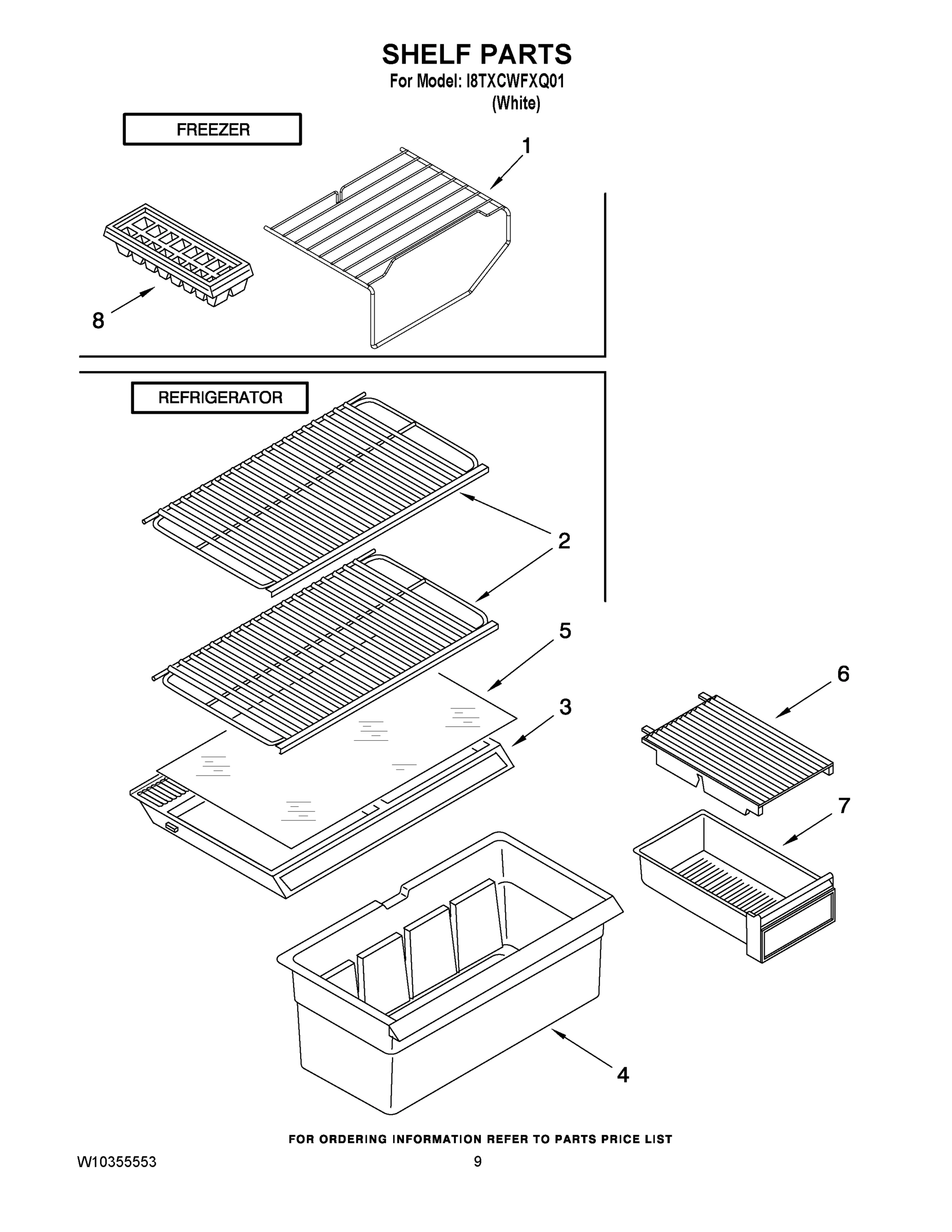 05 - SHELF PARTS