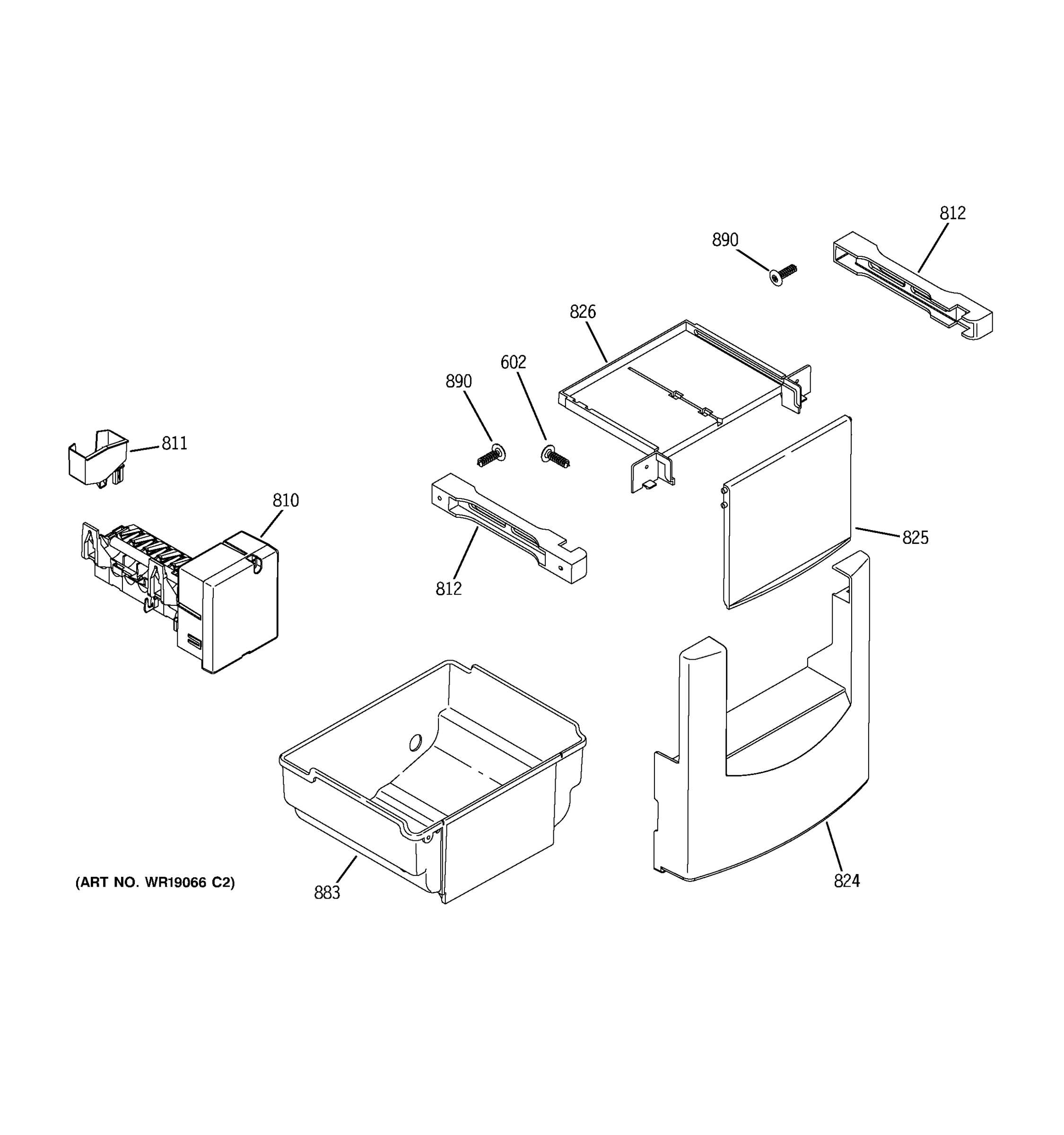 ICE MAKER & DISPENSER