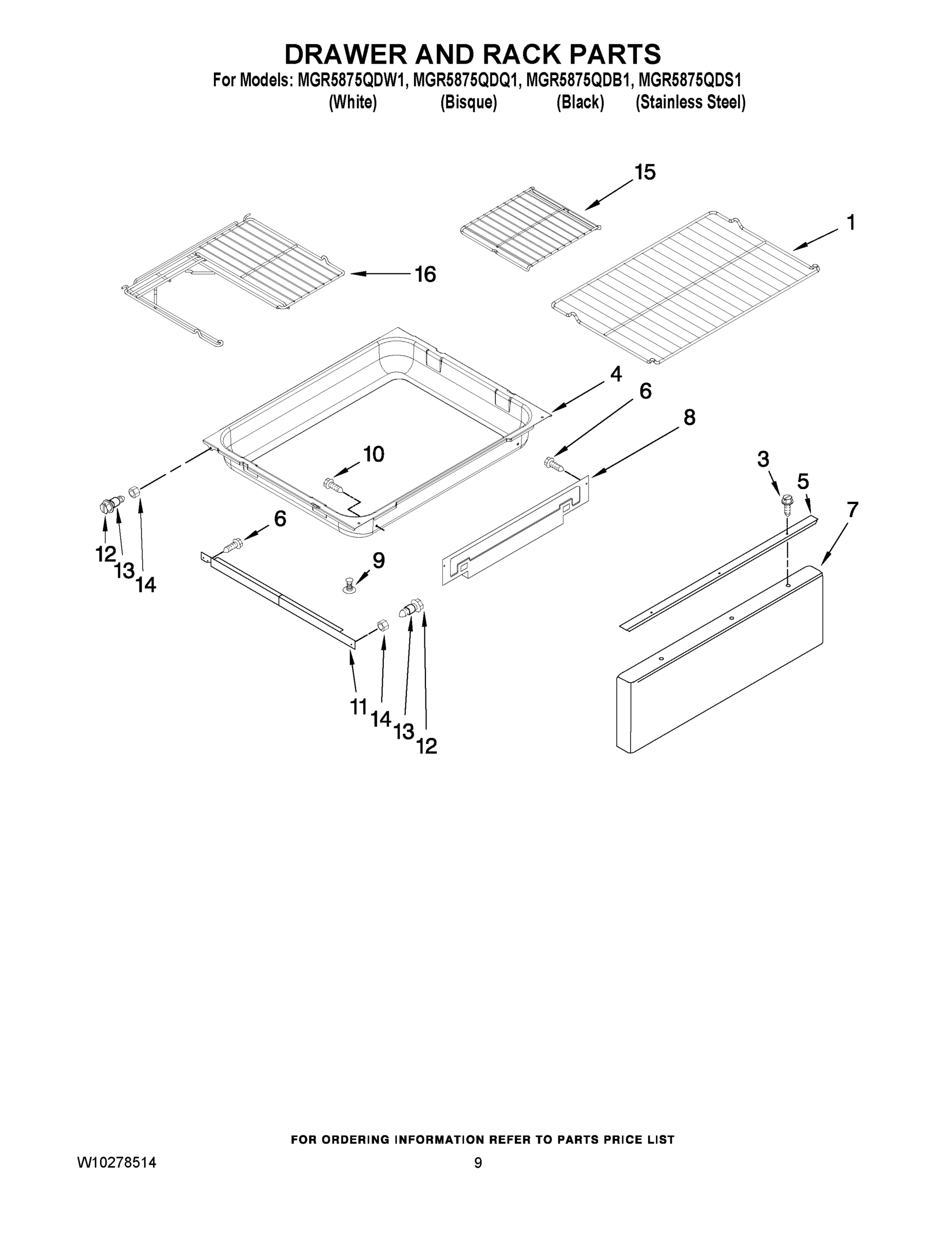 06 - DRAWER AND RACK PARTS