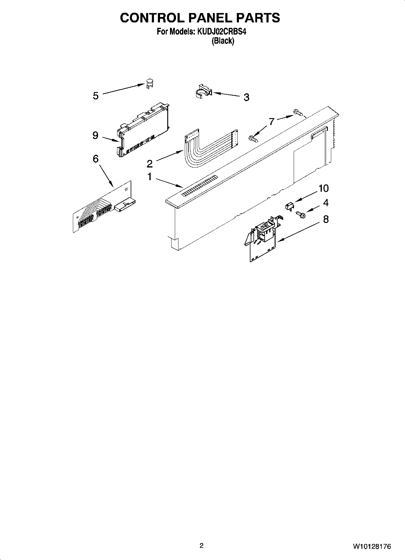 02 - CONTROL PANEL PARTS