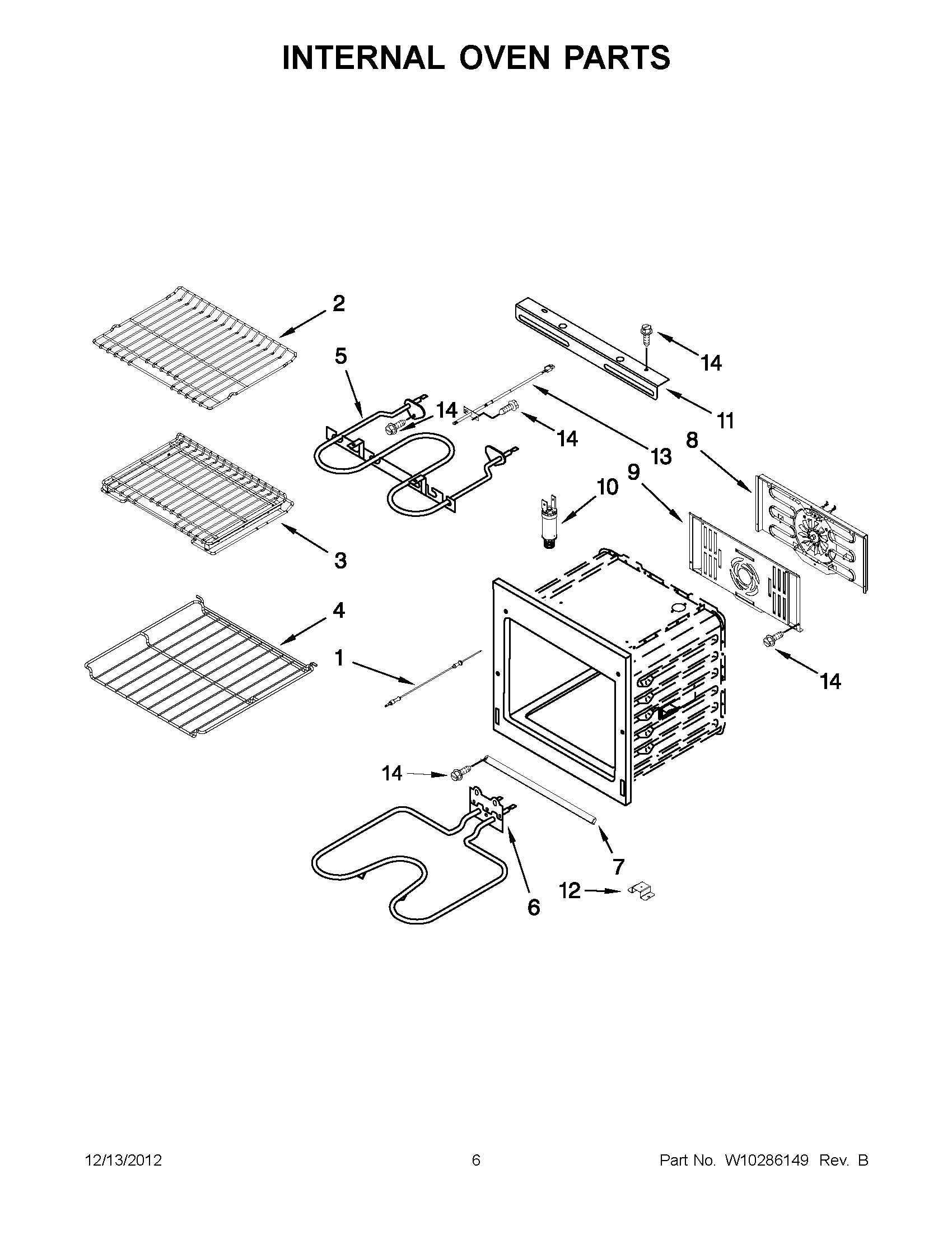 03 - INTERNAL OVEN PARTS