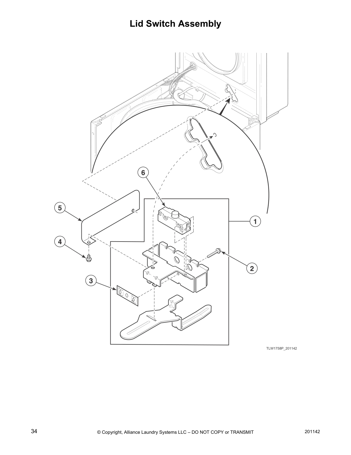 Lid Switch Assembly