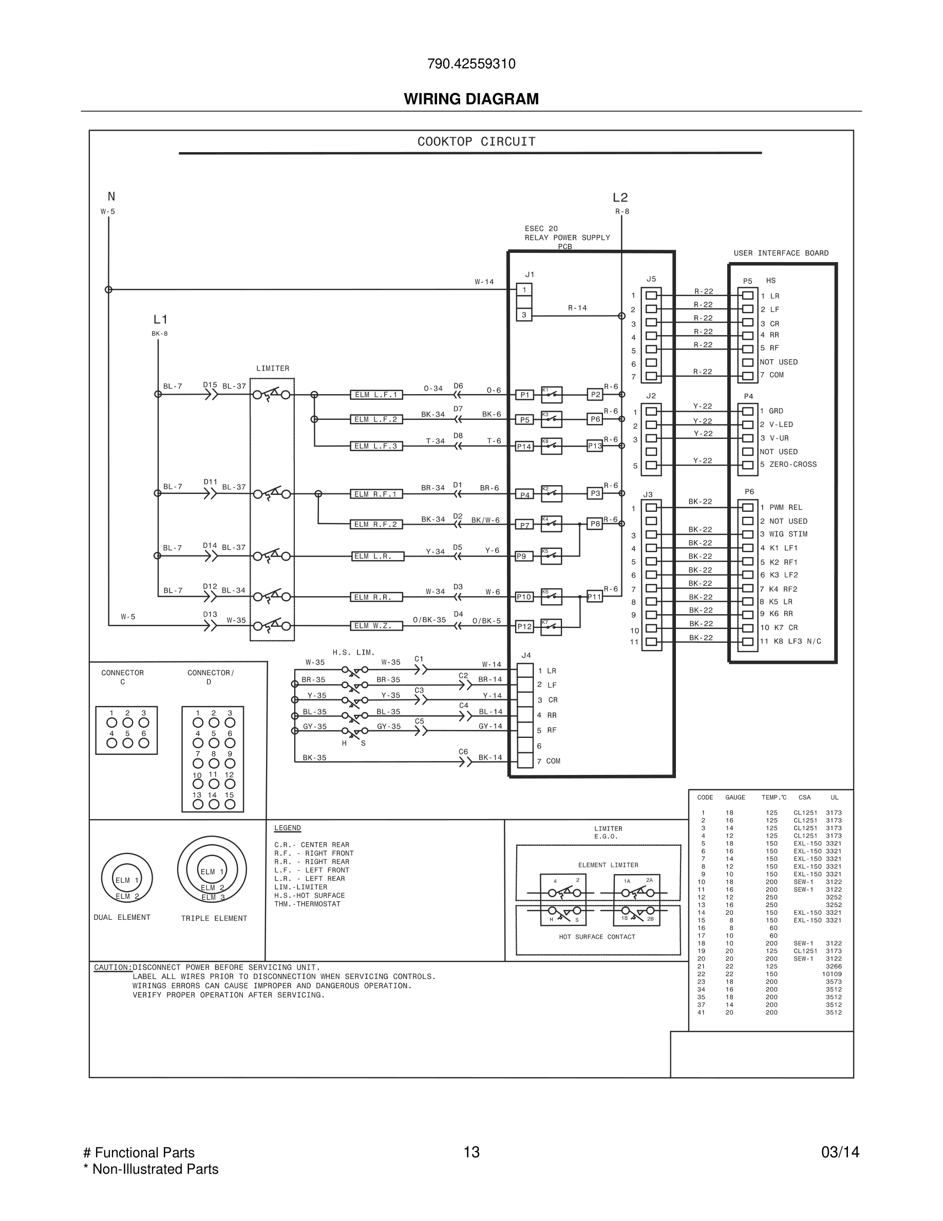 13 - WIRING DIAGRAM