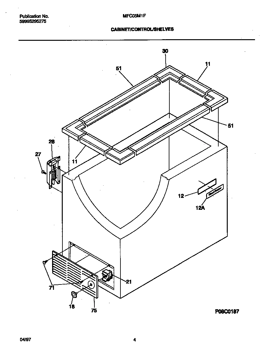 03 - CABINET/CONTROL/SHELVES