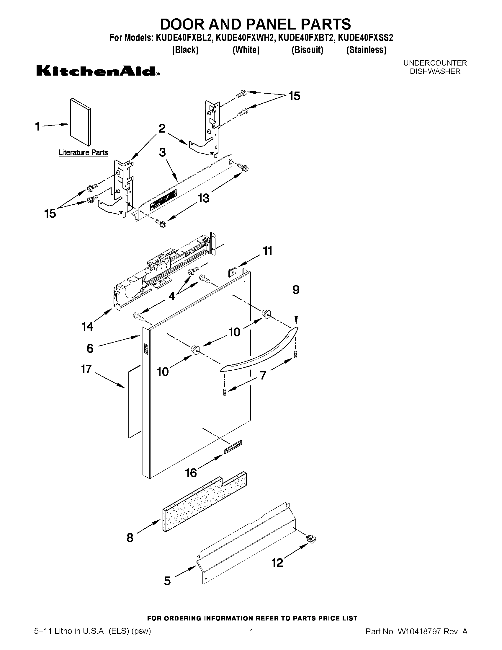 01 - DOOR AND PANEL PARTS