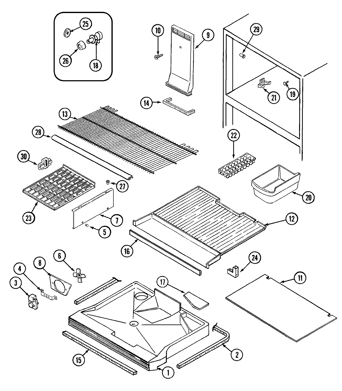 02 - FREEZER COMPARTMENT