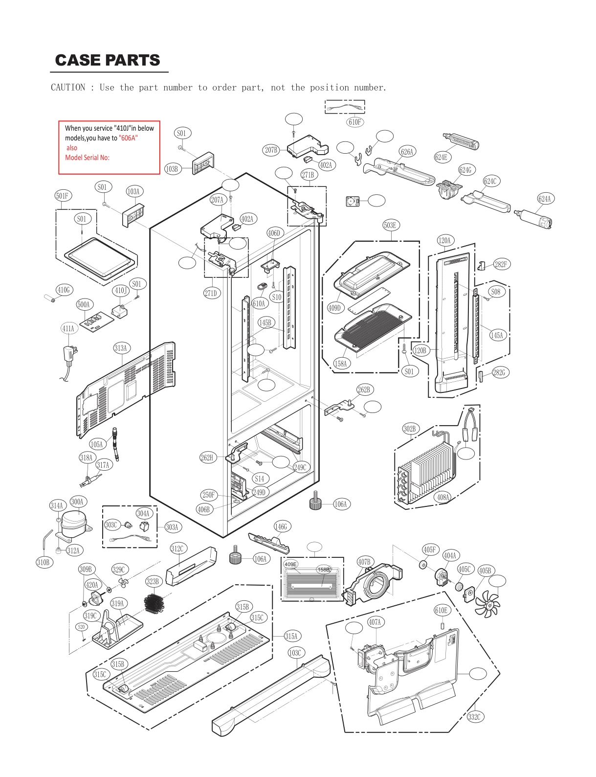 CASE PARTS