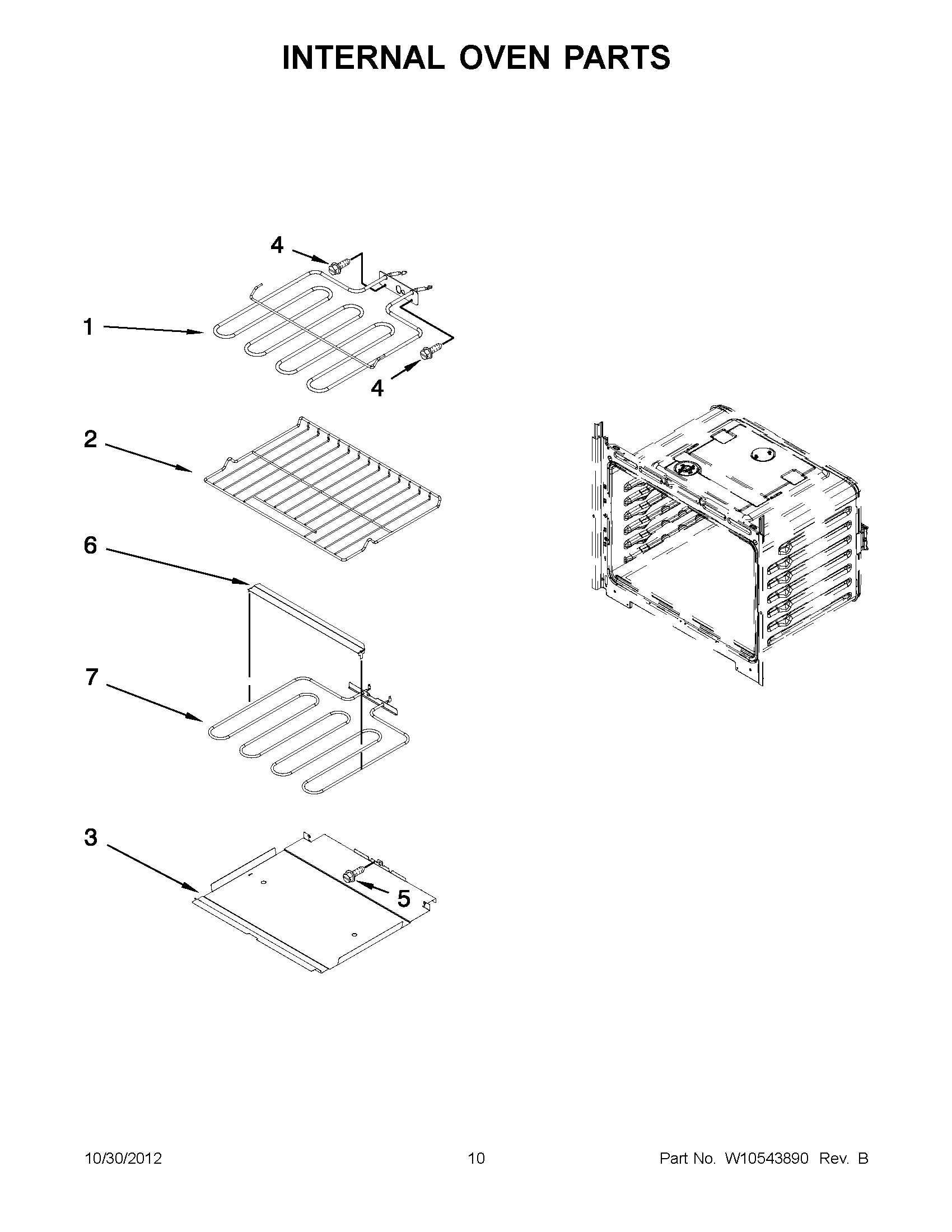 05 - INTERNAL OVEN PARTS