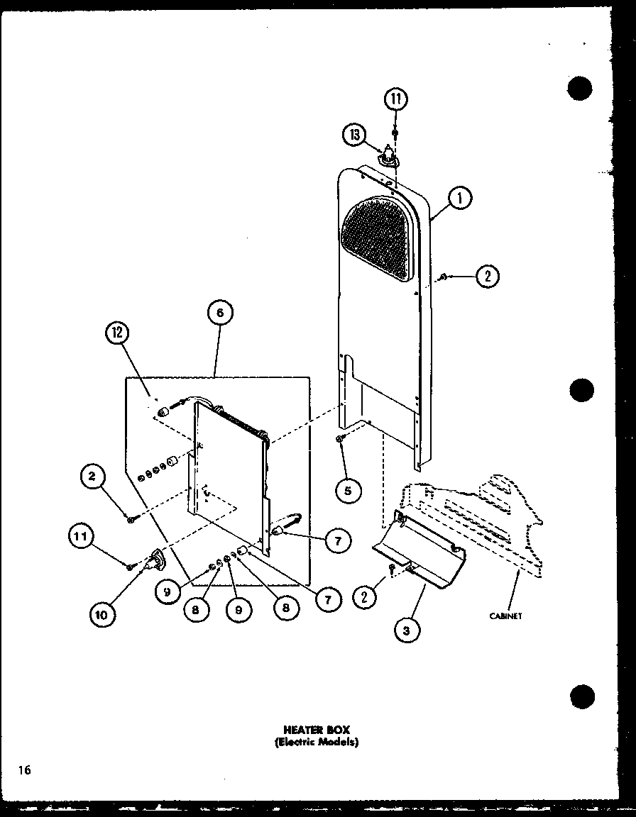 03 - HEATER BOX (ELECTRIC MODELS)
