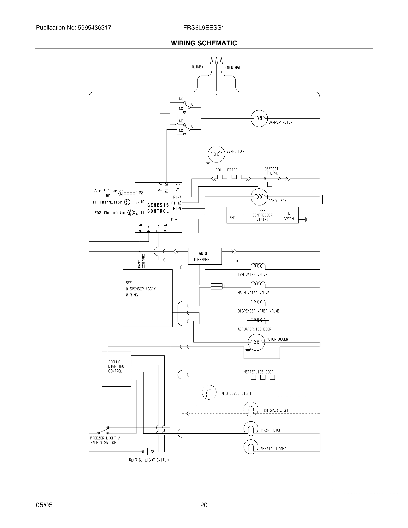 20 - WIRING SCHEMATIC