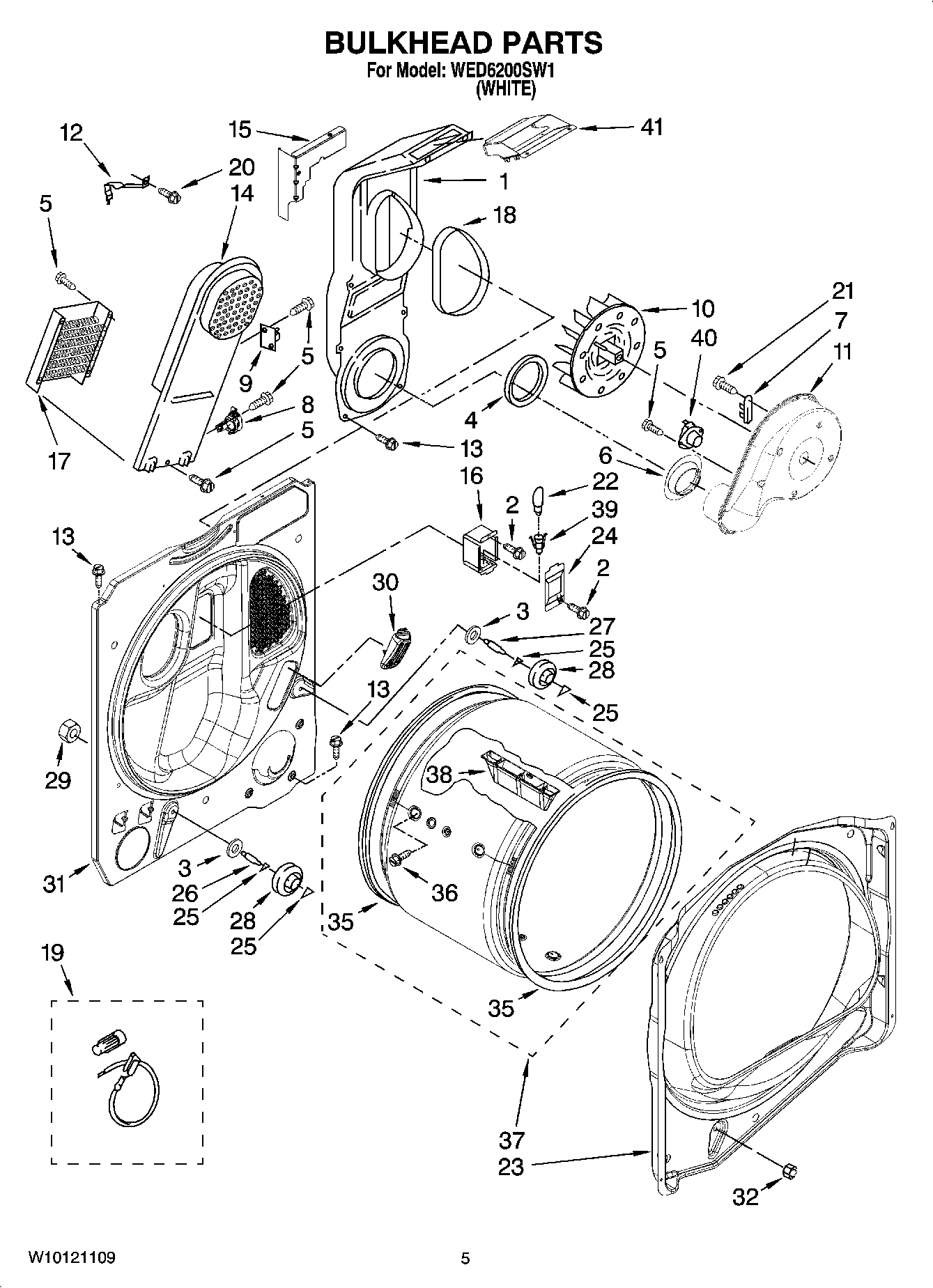 03 - BULKHEAD PARTS, OPTIONAL PARTS (NOT INCLUDED)
