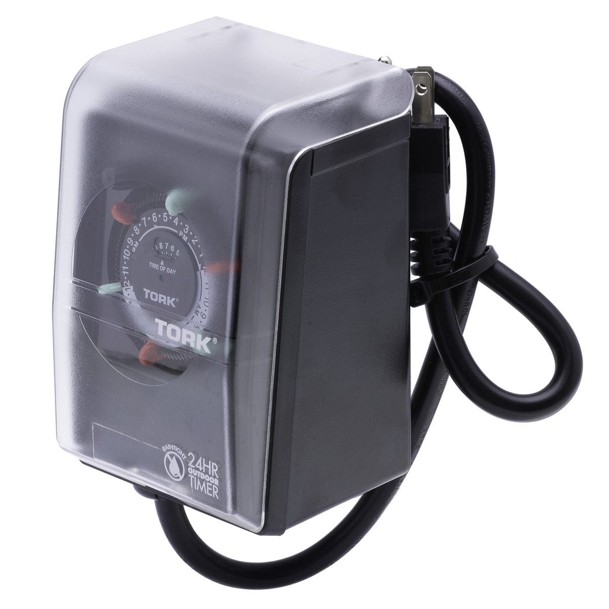 NSI Industries 405B 24-Hour Mechanical Indoor Plug-In 2-Outlet Lighting  Timer