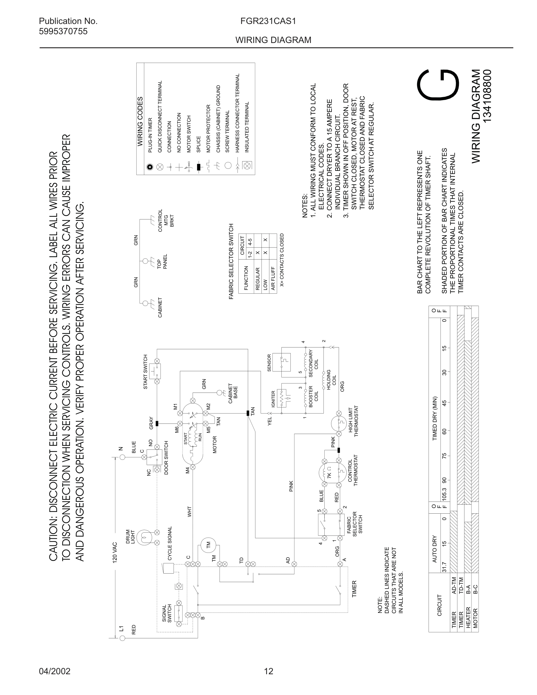 12 - WIRING DIAGRAM