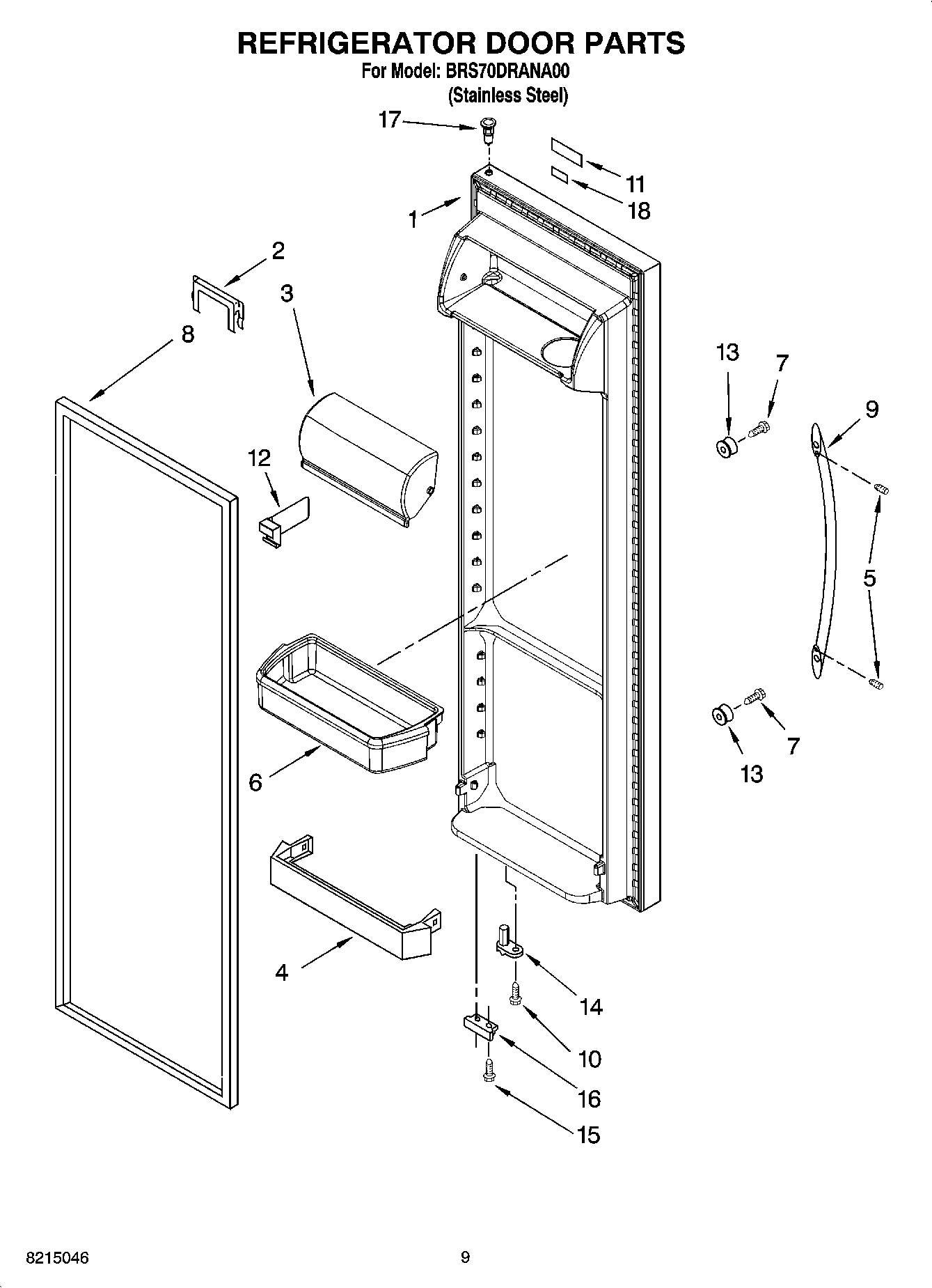 06 - REFRIGERATOR DOOR PARTS