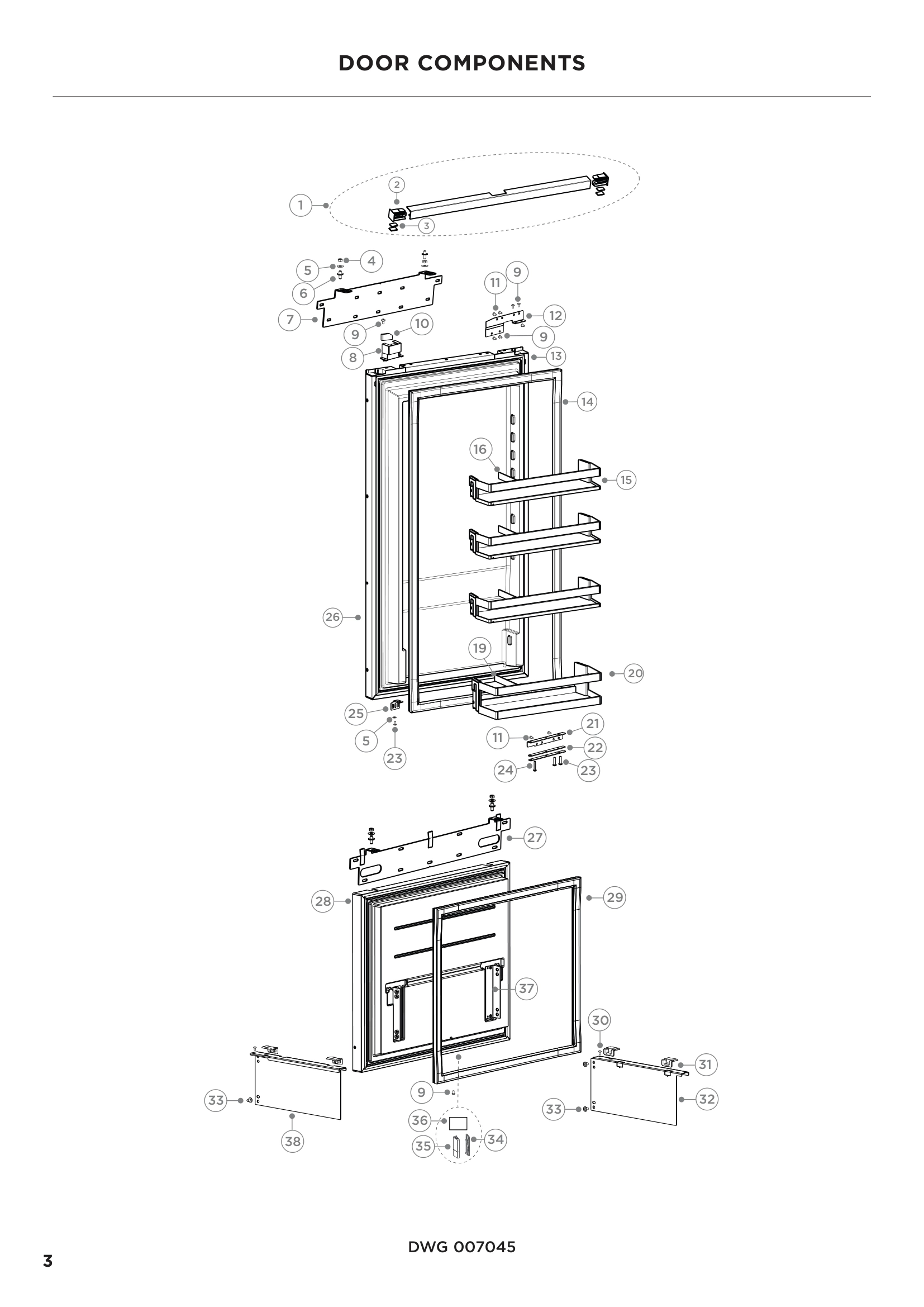 DOOR COMPONENTS