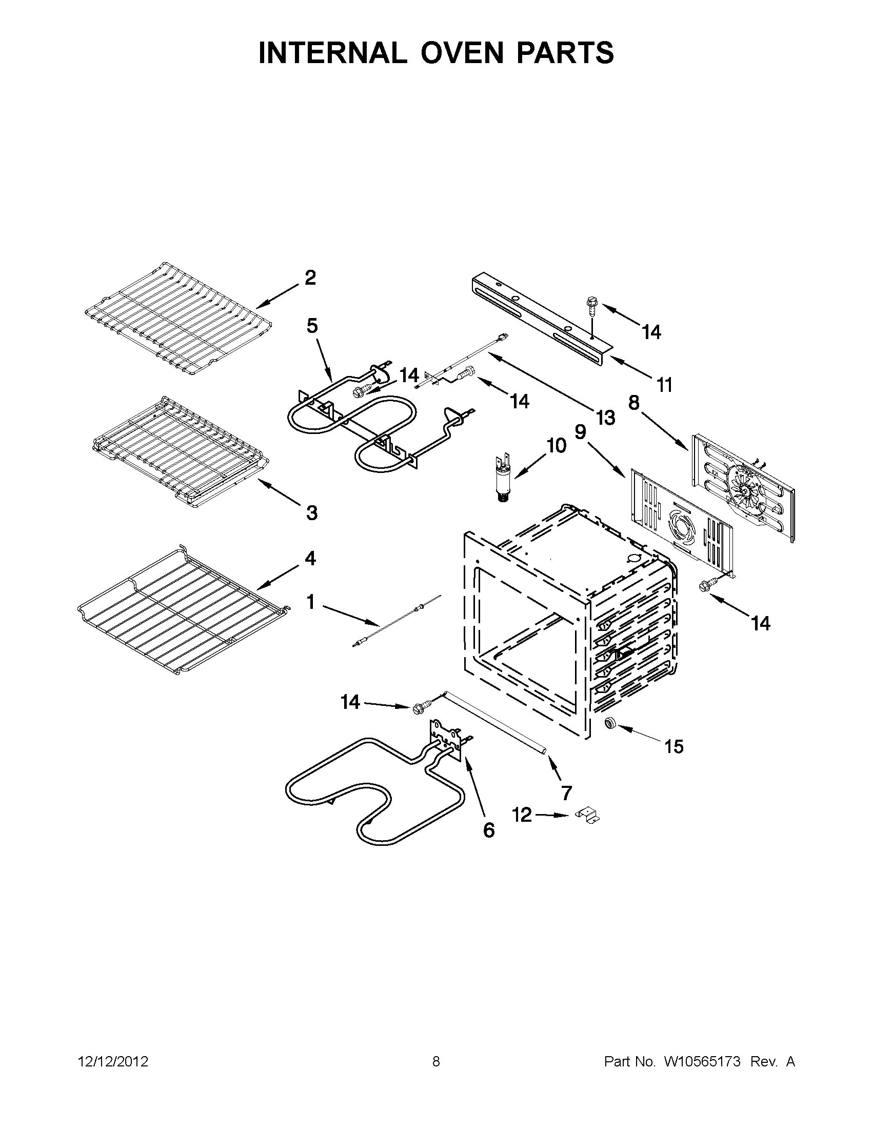 04 - INTERNAL OVEN PARTS