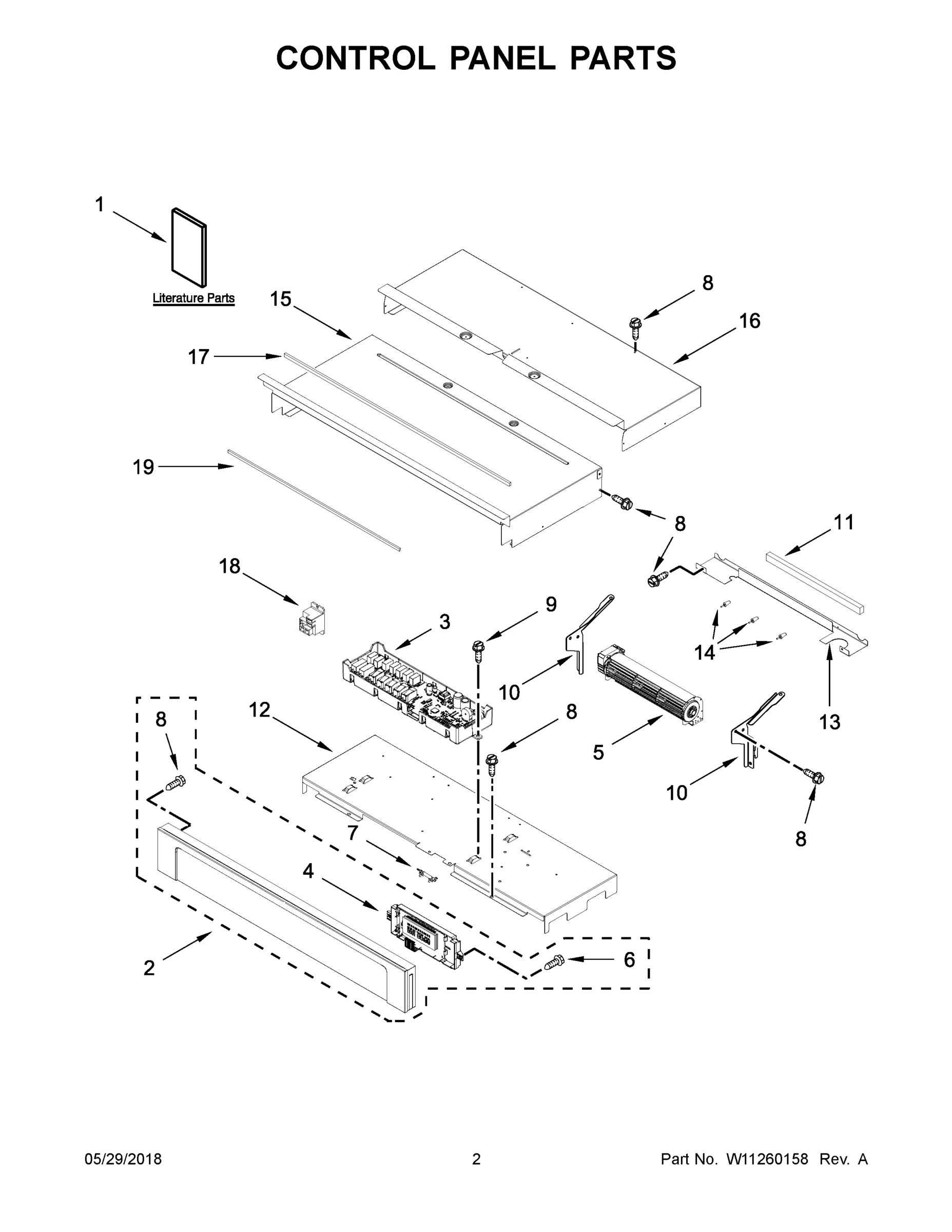 02 - CONTROL PANEL PARTS