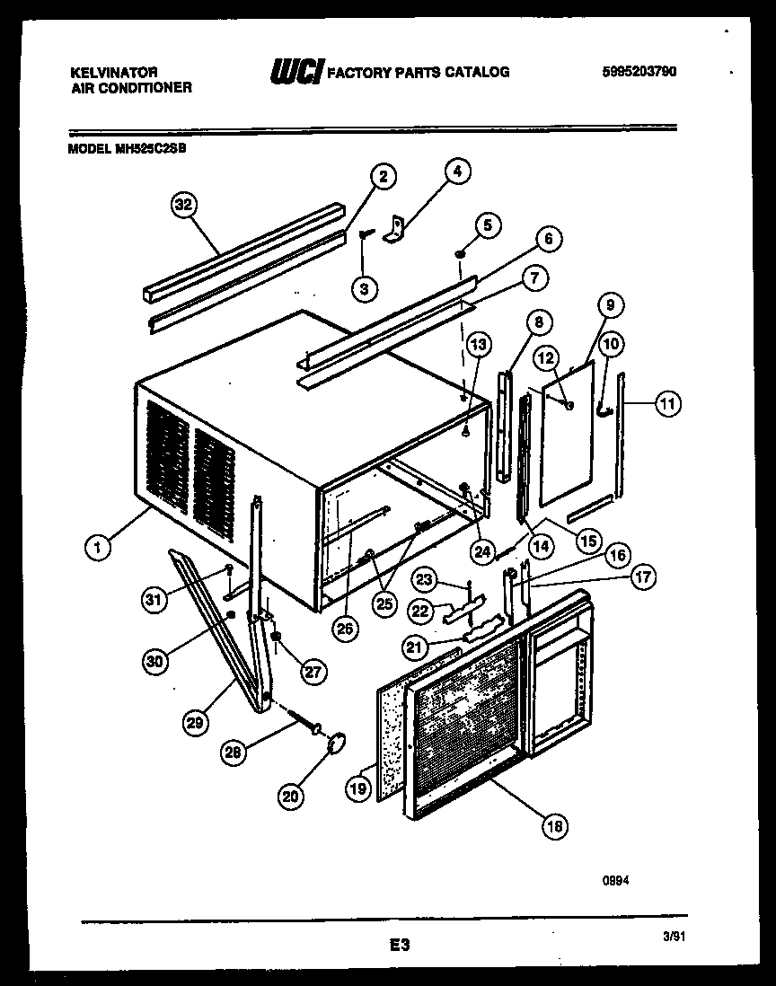 02 - CABINET PARTS