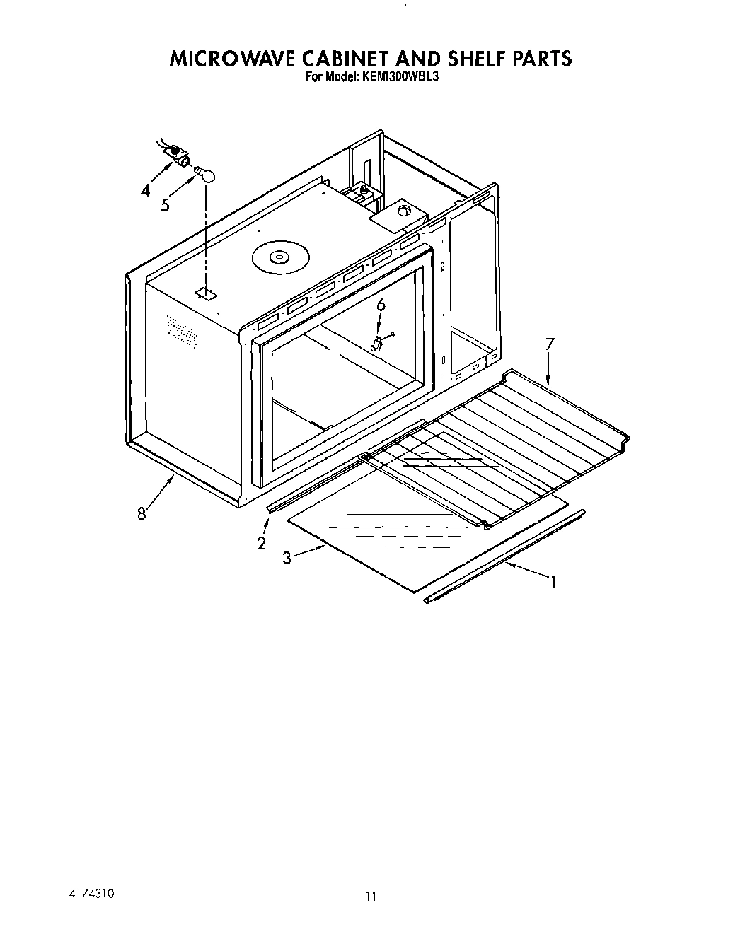 06 - MICROWAVE CABINET AND SHELF