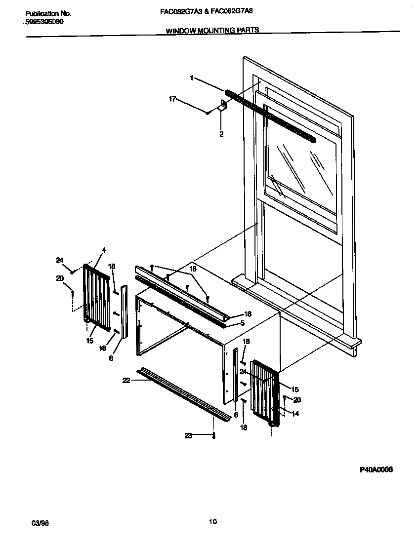 06 - WINDOW MOUNTING PARTS
