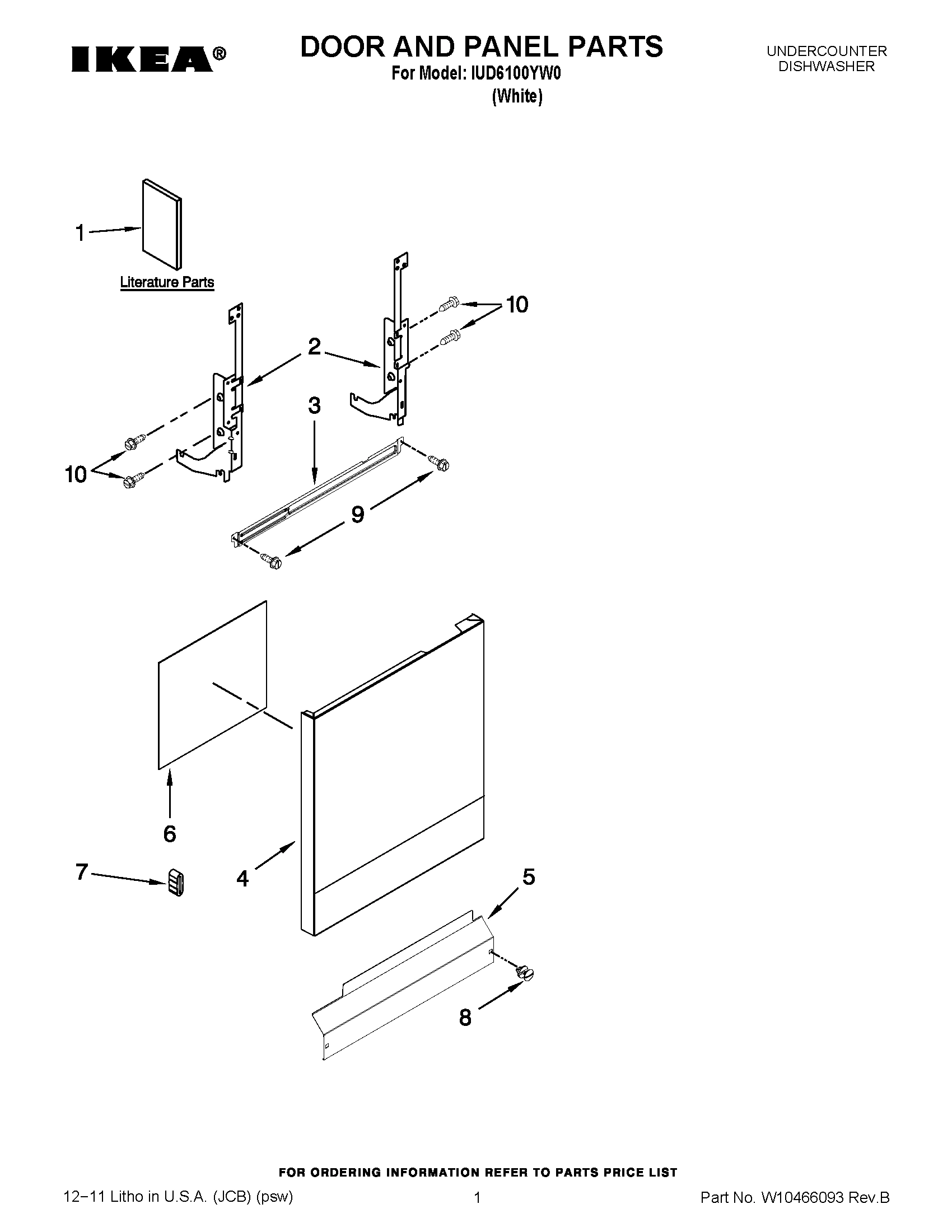 01 - DOOR AND PANEL PARTS