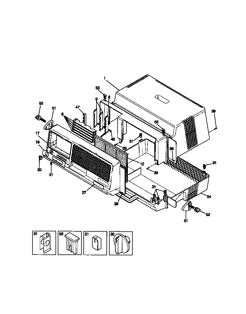 02 - CABINET FRONT, WRAPPER