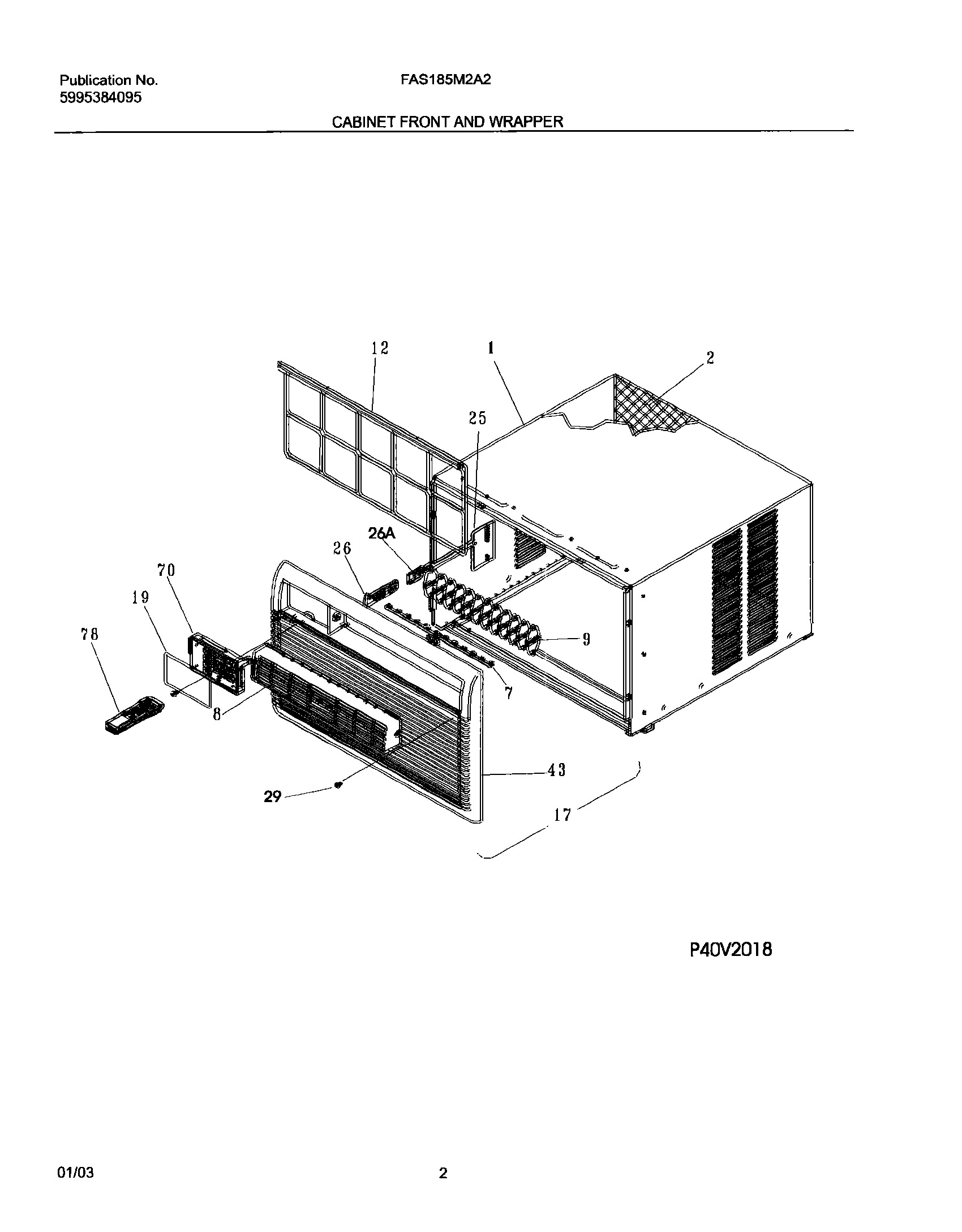 03 - CABINET FRONT AND WRAPPER