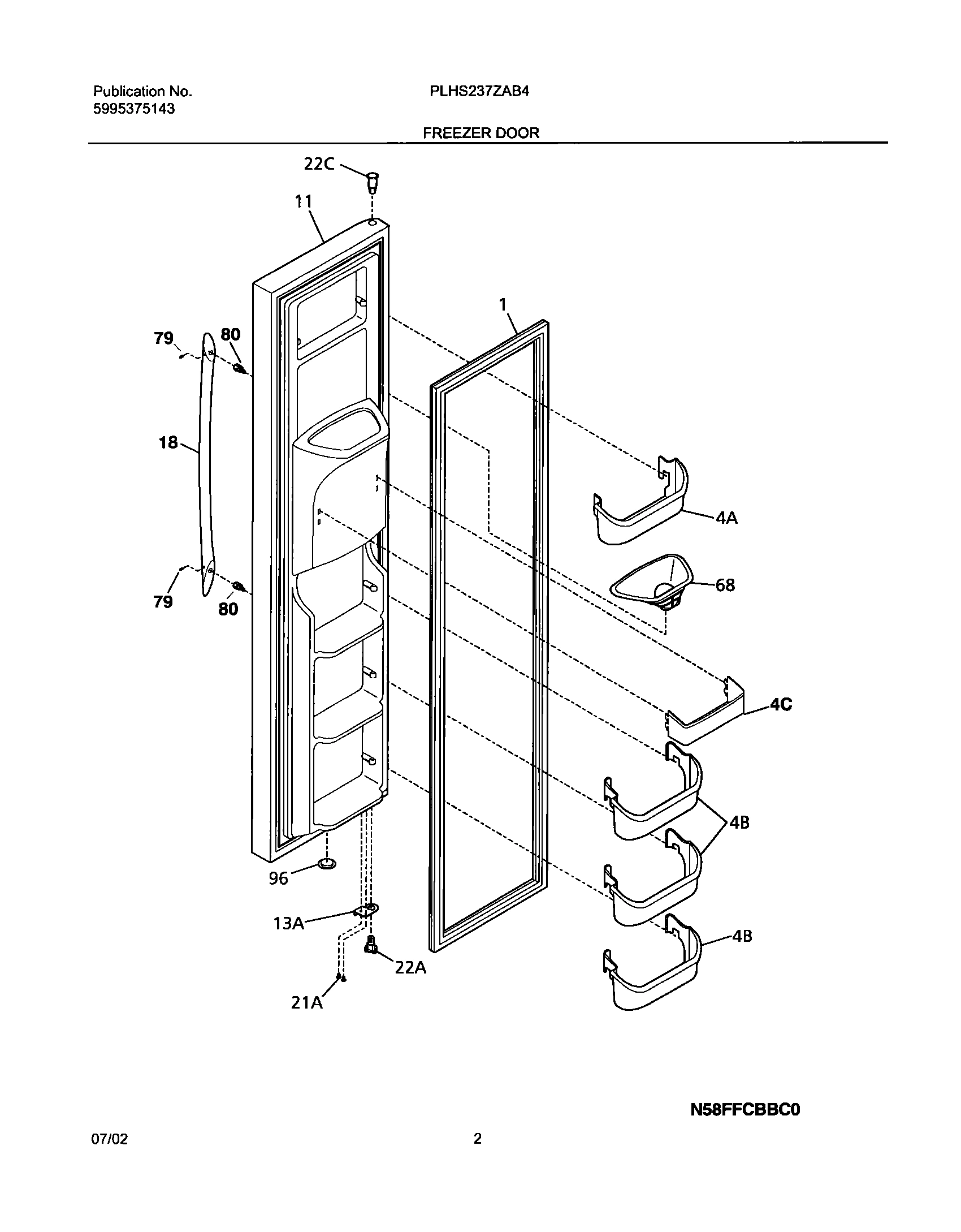 03 - FREEZER DOOR