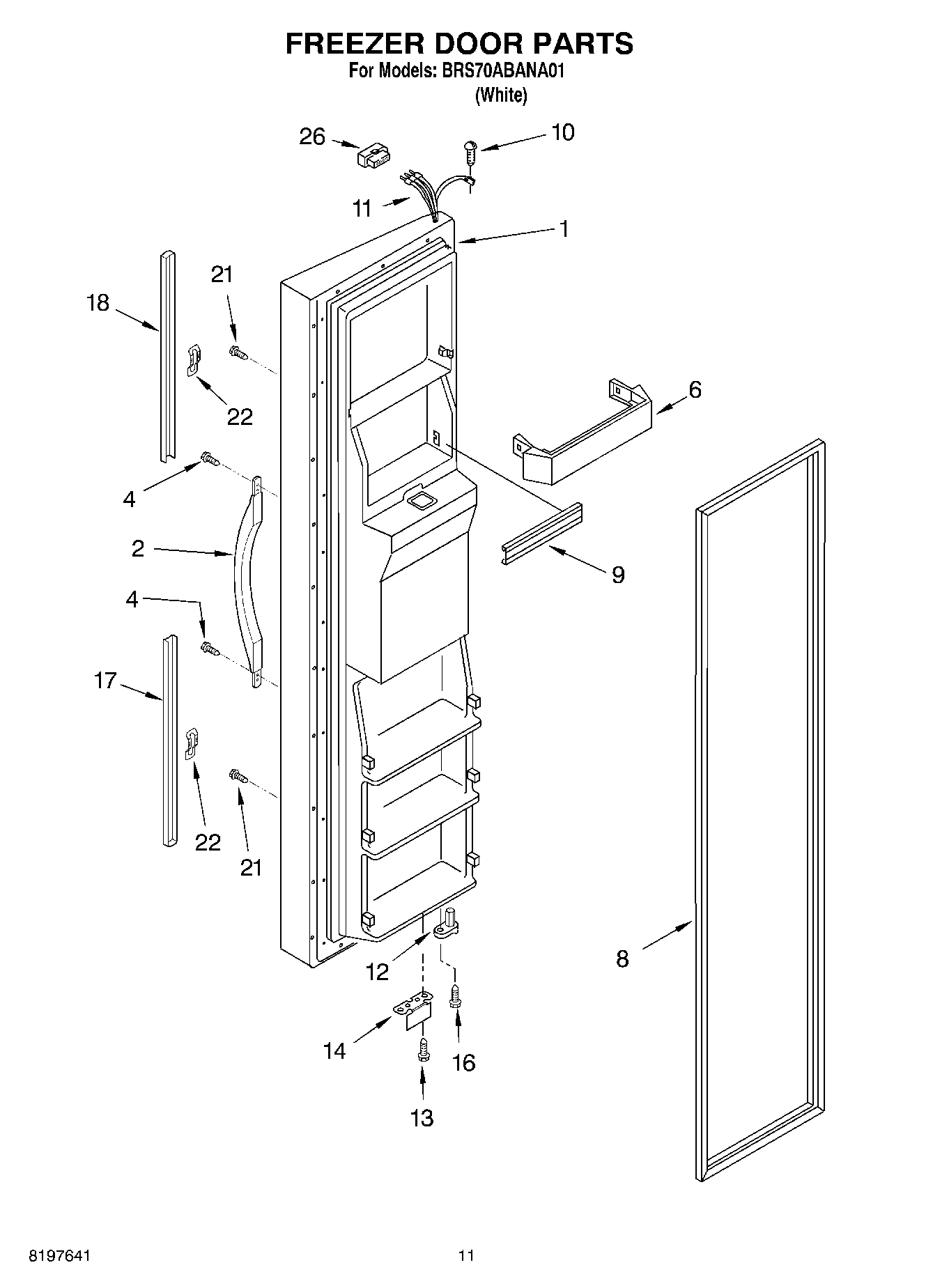 07 - FREEZER DOOR